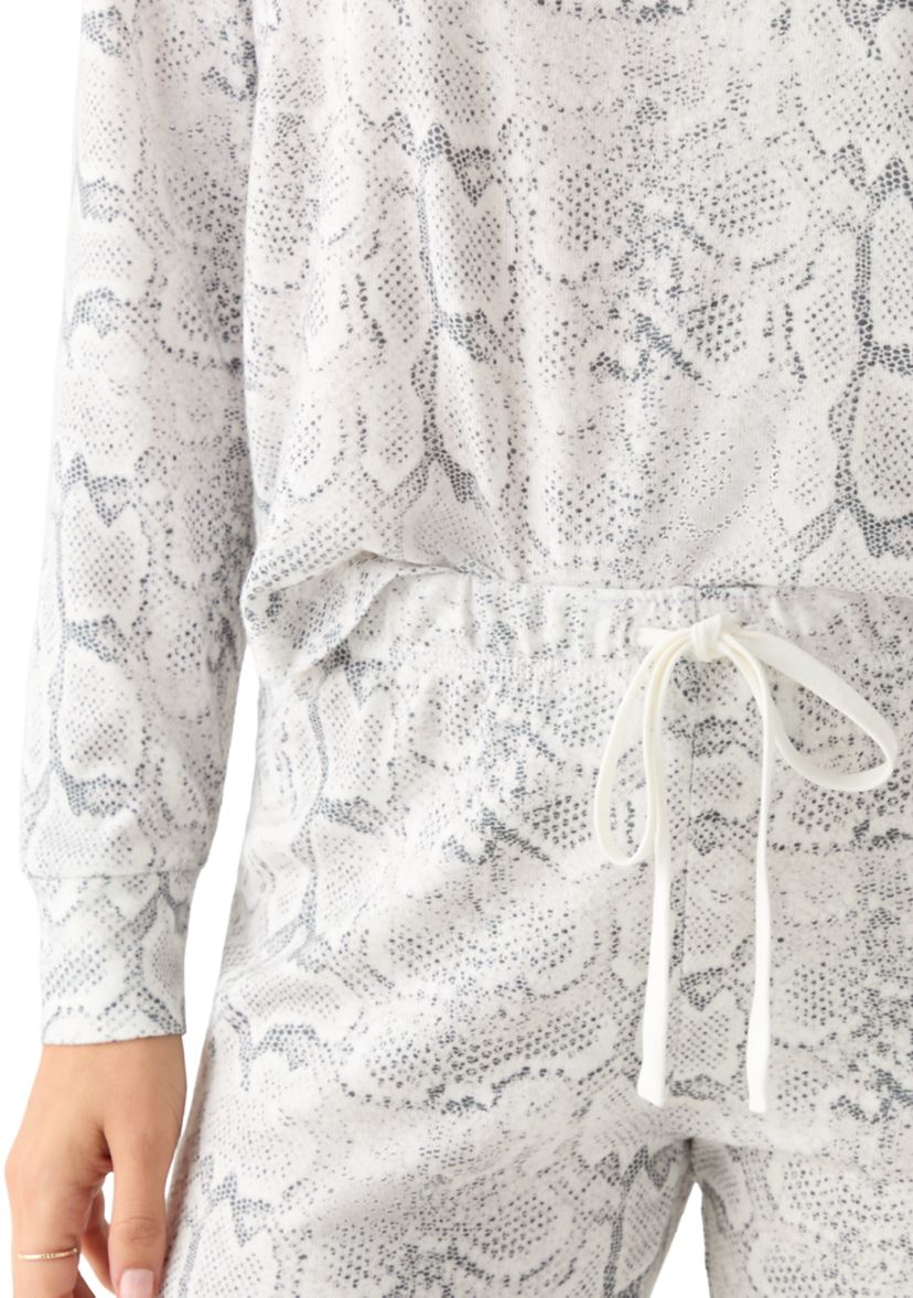 Printed Peachy Jogger Pajama Set 