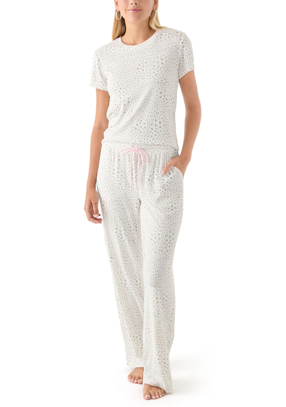 Printed Pajama Set 