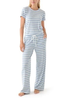 STAR + SKYE by P.J. Salvage Women's Printed Pajama Set, Large