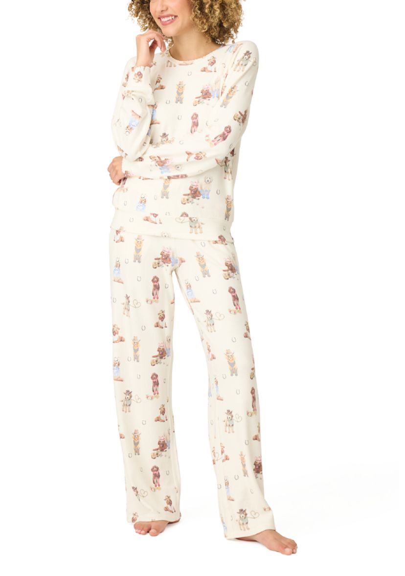 Womens Long Sleeve Pajama Set