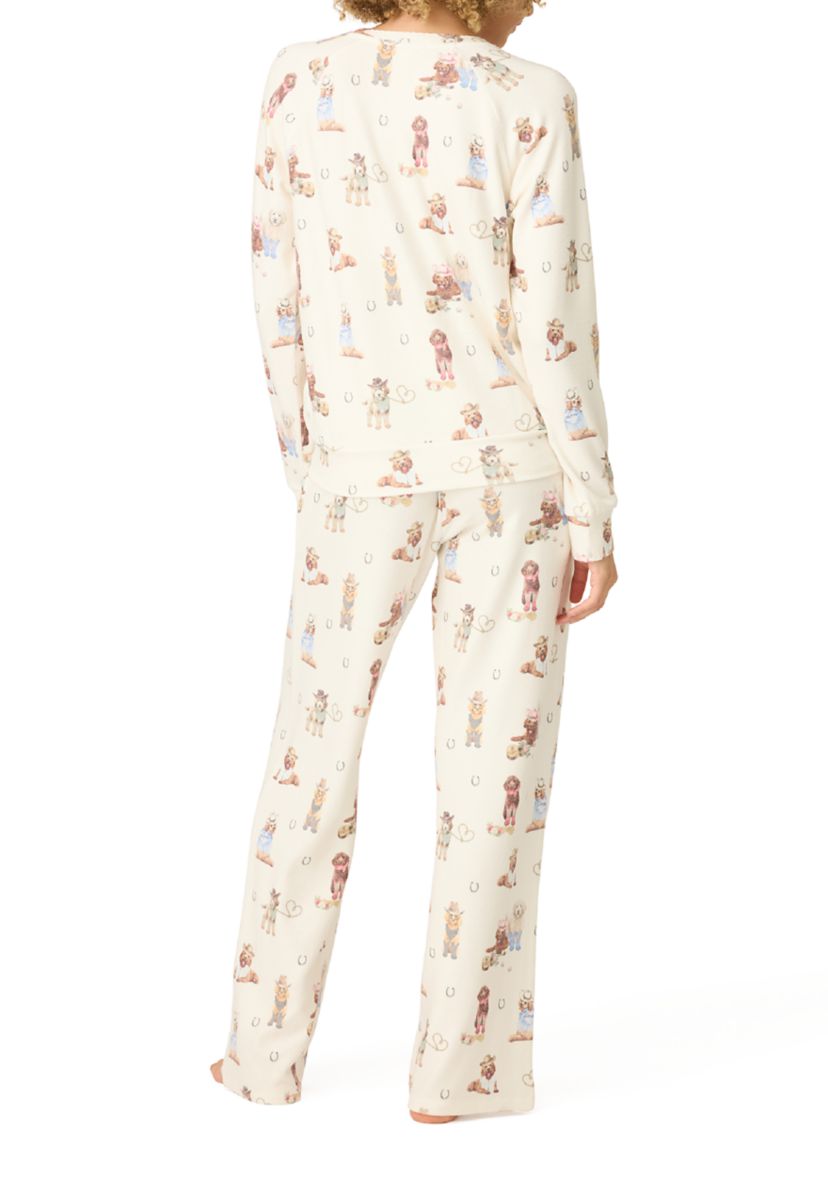 Womens Long Sleeve Pajama Set