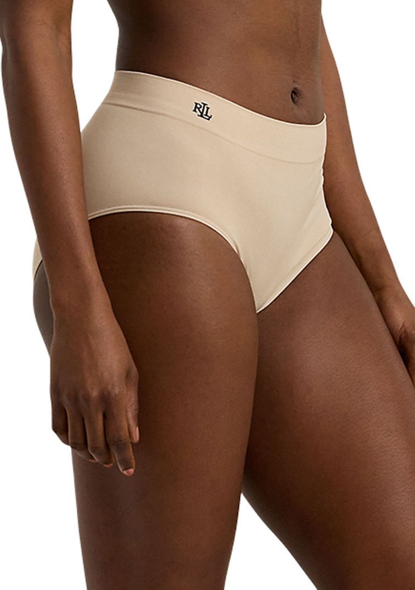 Seamless Stretch Jersey High-Rise Brief