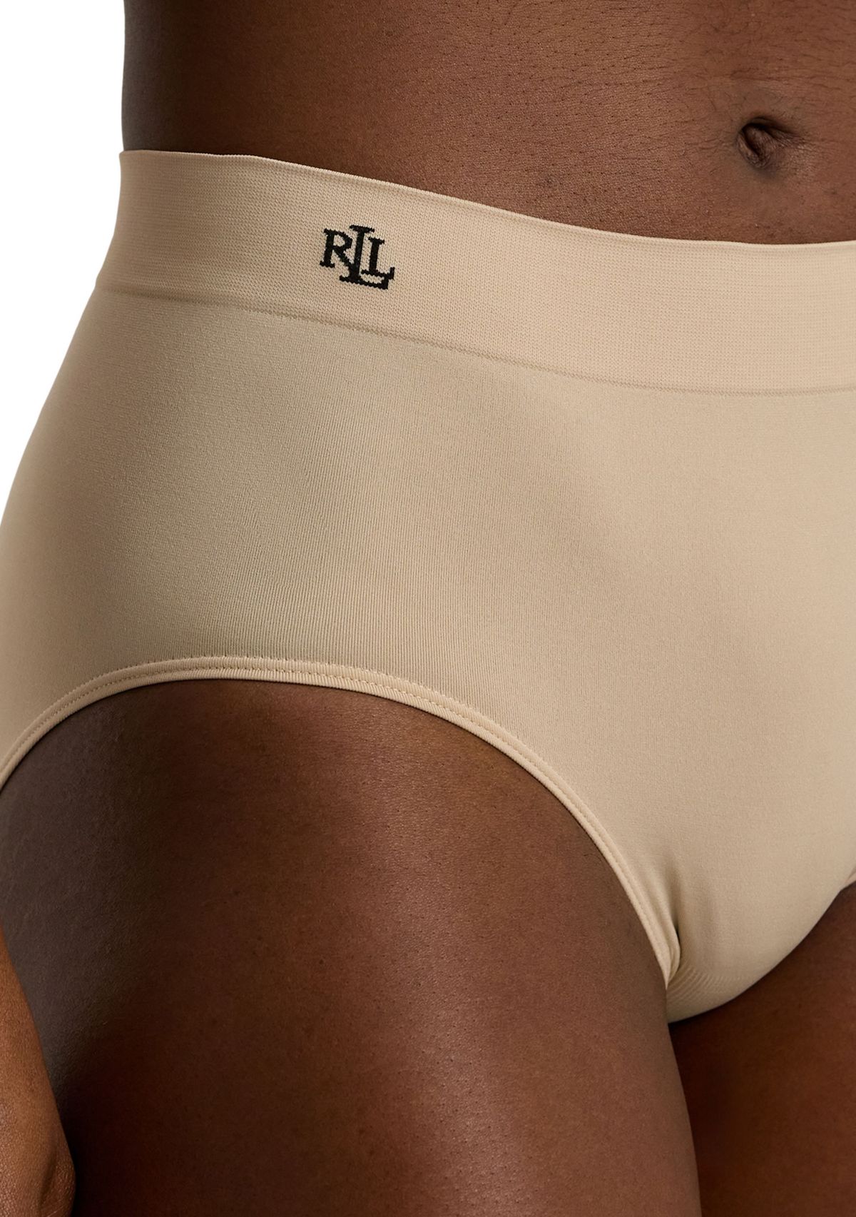 Seamless Stretch Jersey High-Rise Brief