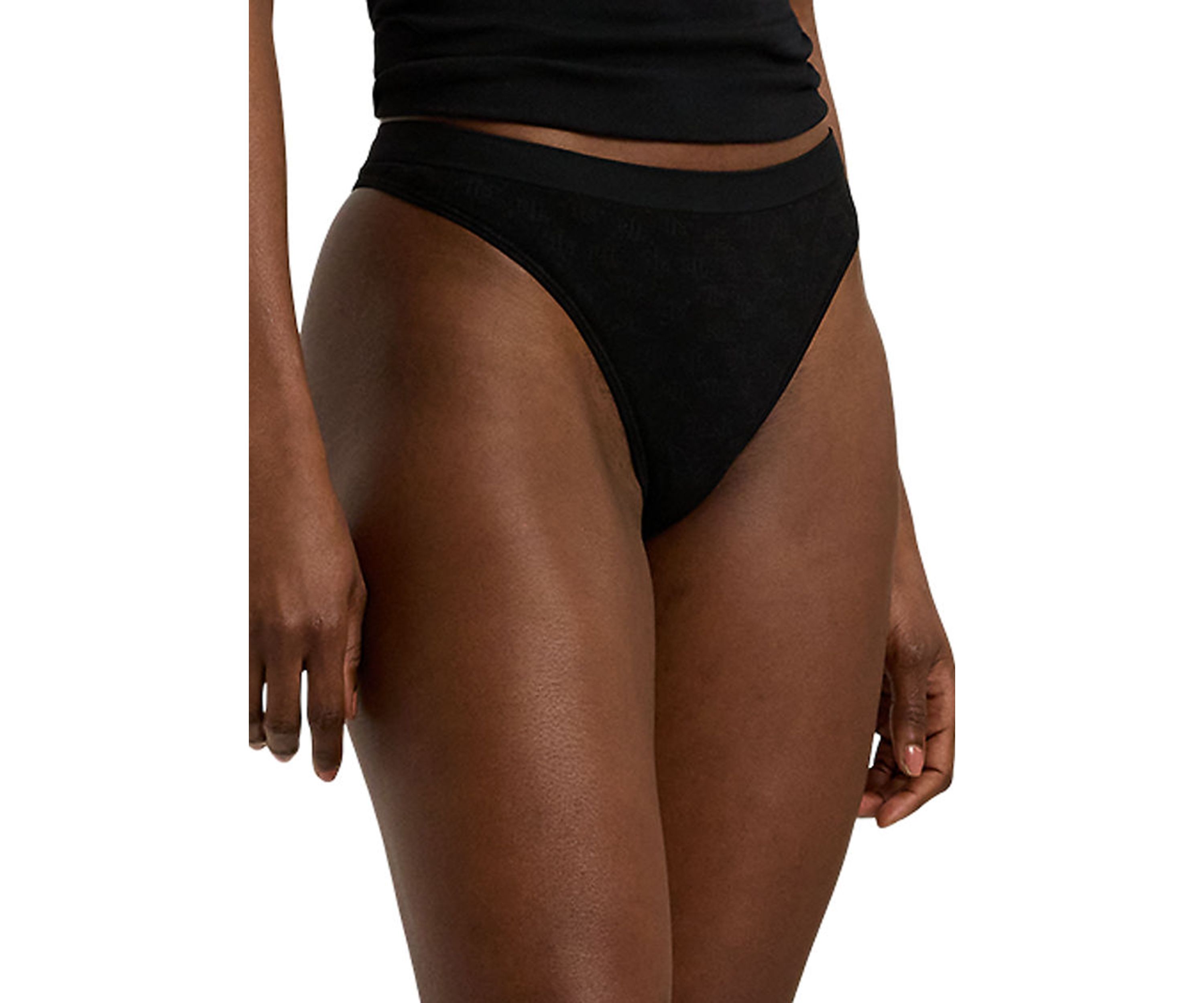 Monogram Mesh Jacquard Thong