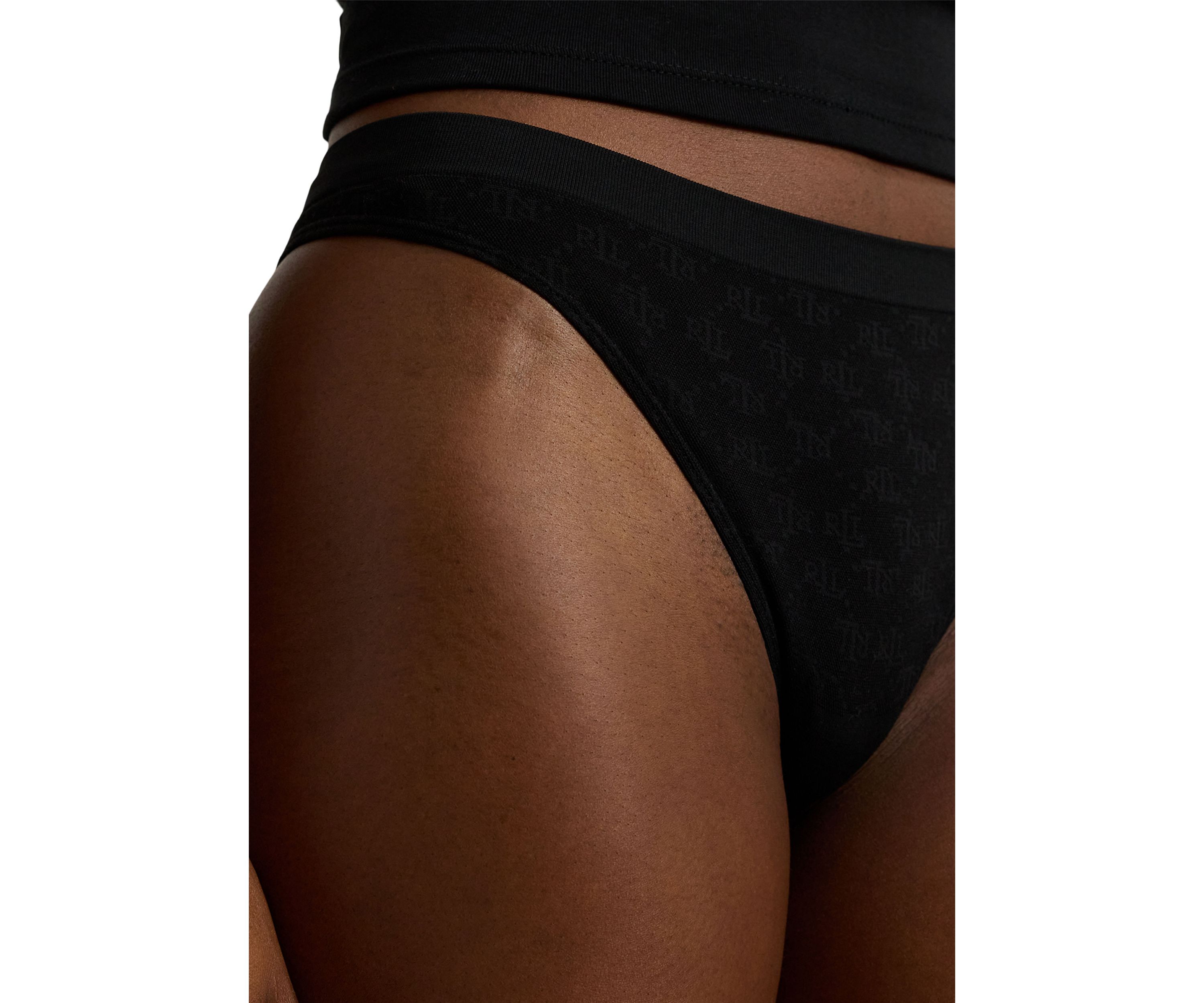 Monogram Mesh Jacquard Thong