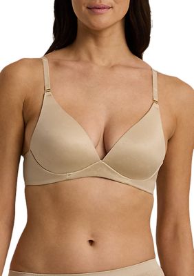 Lauren Ralph Lauren Women's Comfort Collection Repeat-Logo Wireless T-Shirt Bra, 36 D