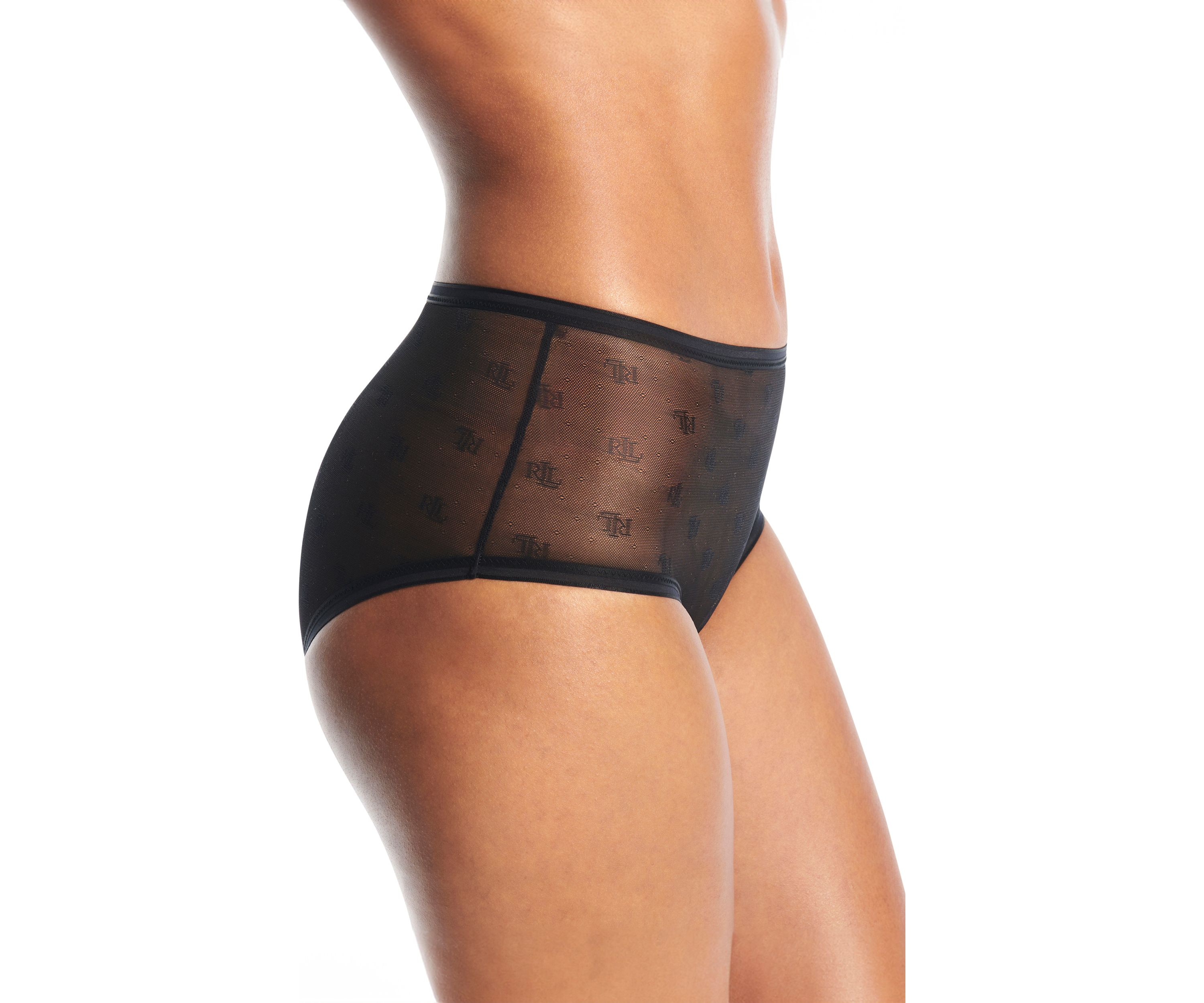 Monogram Sheer Modern Briefs