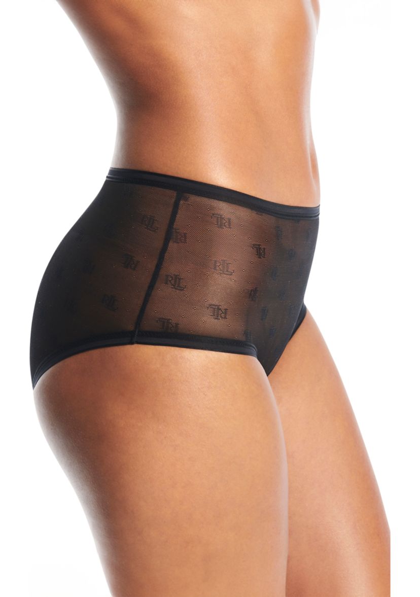 Monogram Sheer Modern Briefs