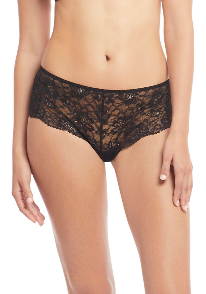 Lace Sequin Hipster Panty