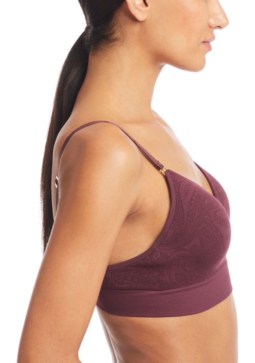 Lauren Seamless Paisley Wireless Bra