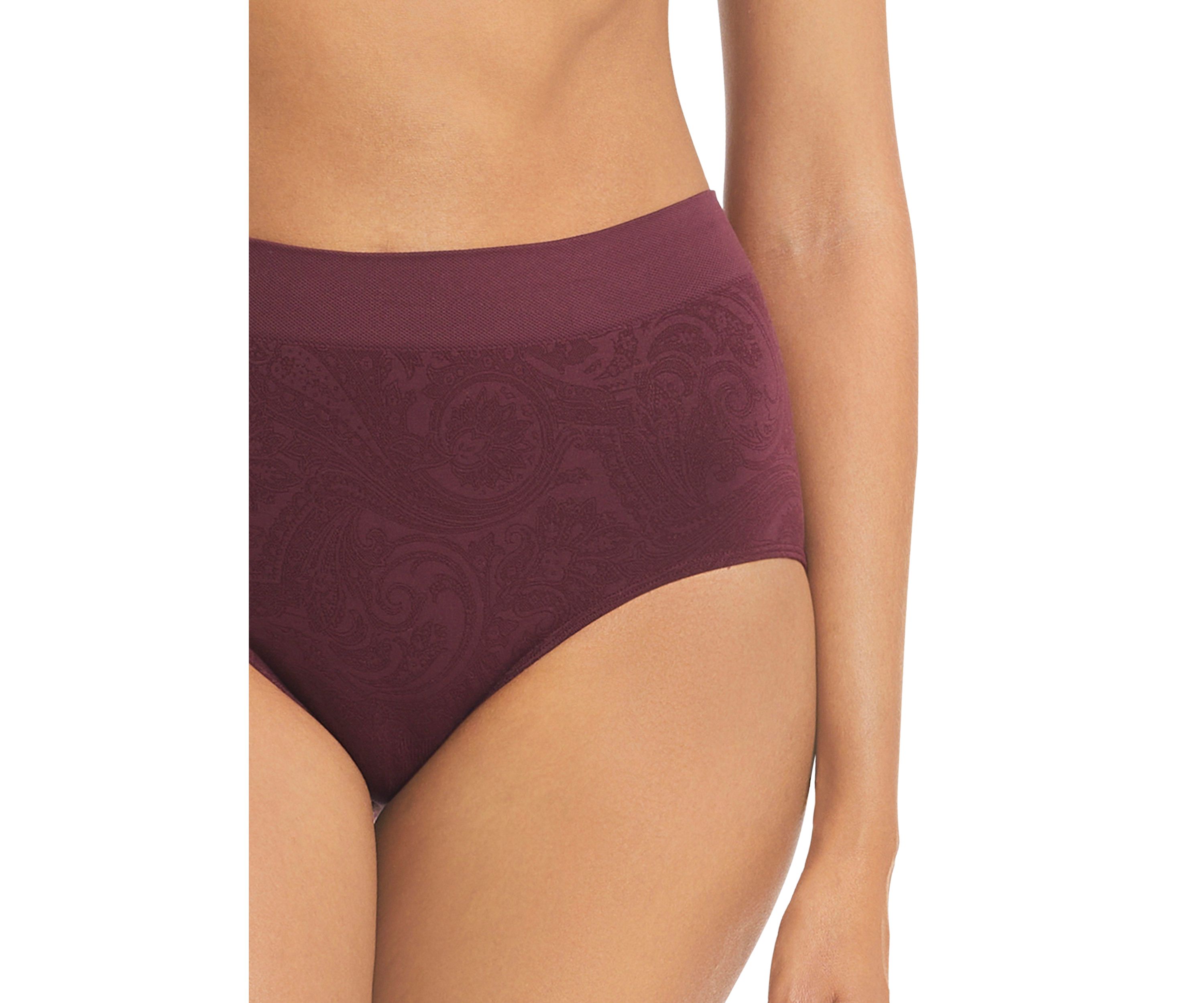 Lauren Seamless Paisley Jersey High-Rise Brief