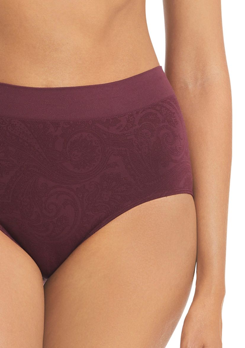 Lauren Seamless Paisley Jersey High-Rise Brief