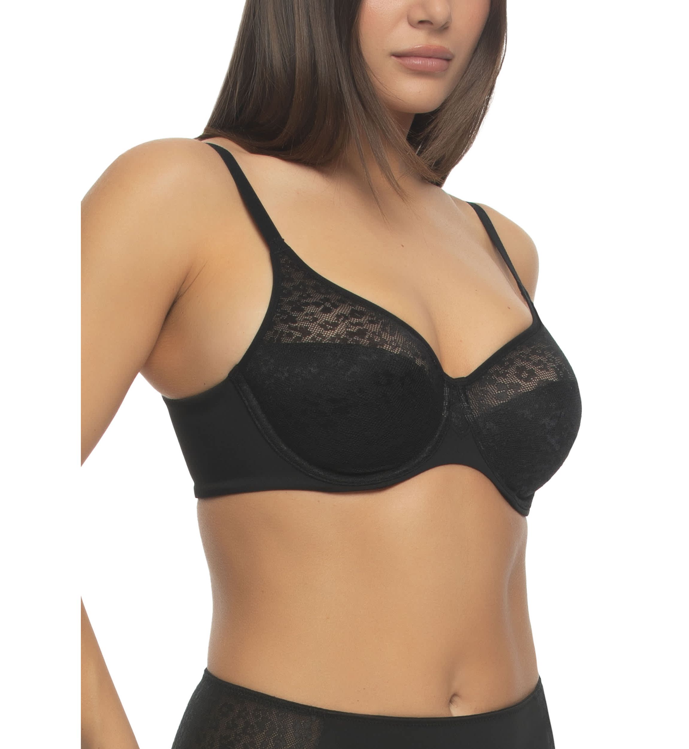 Prima Seamless All Over Molded Lace Unlined Bra