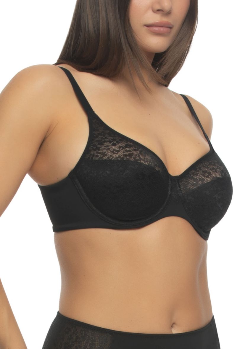 Prima Seamless All Over Molded Lace Unlined Bra