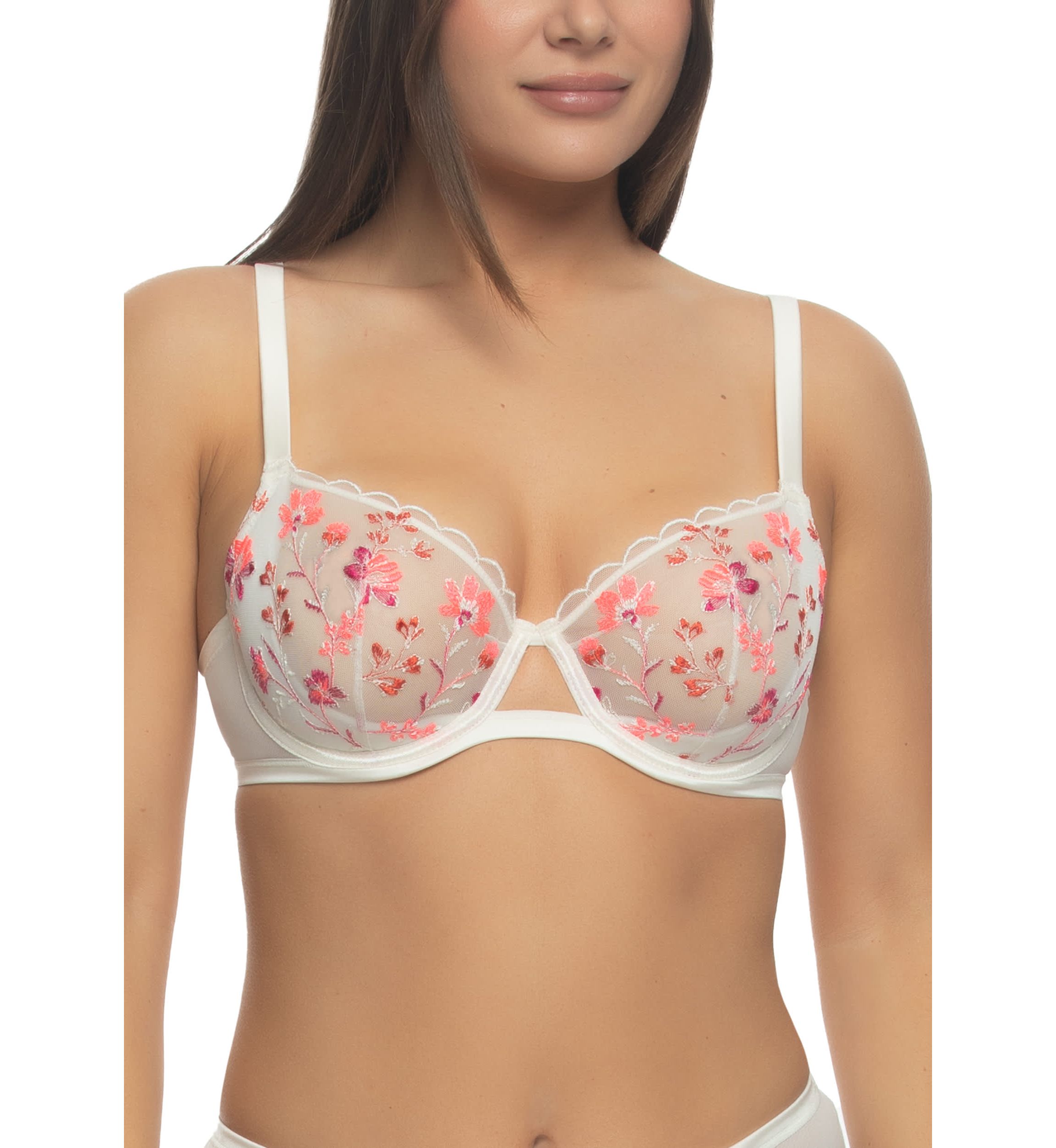 Allure Embroidered Tulle Bra