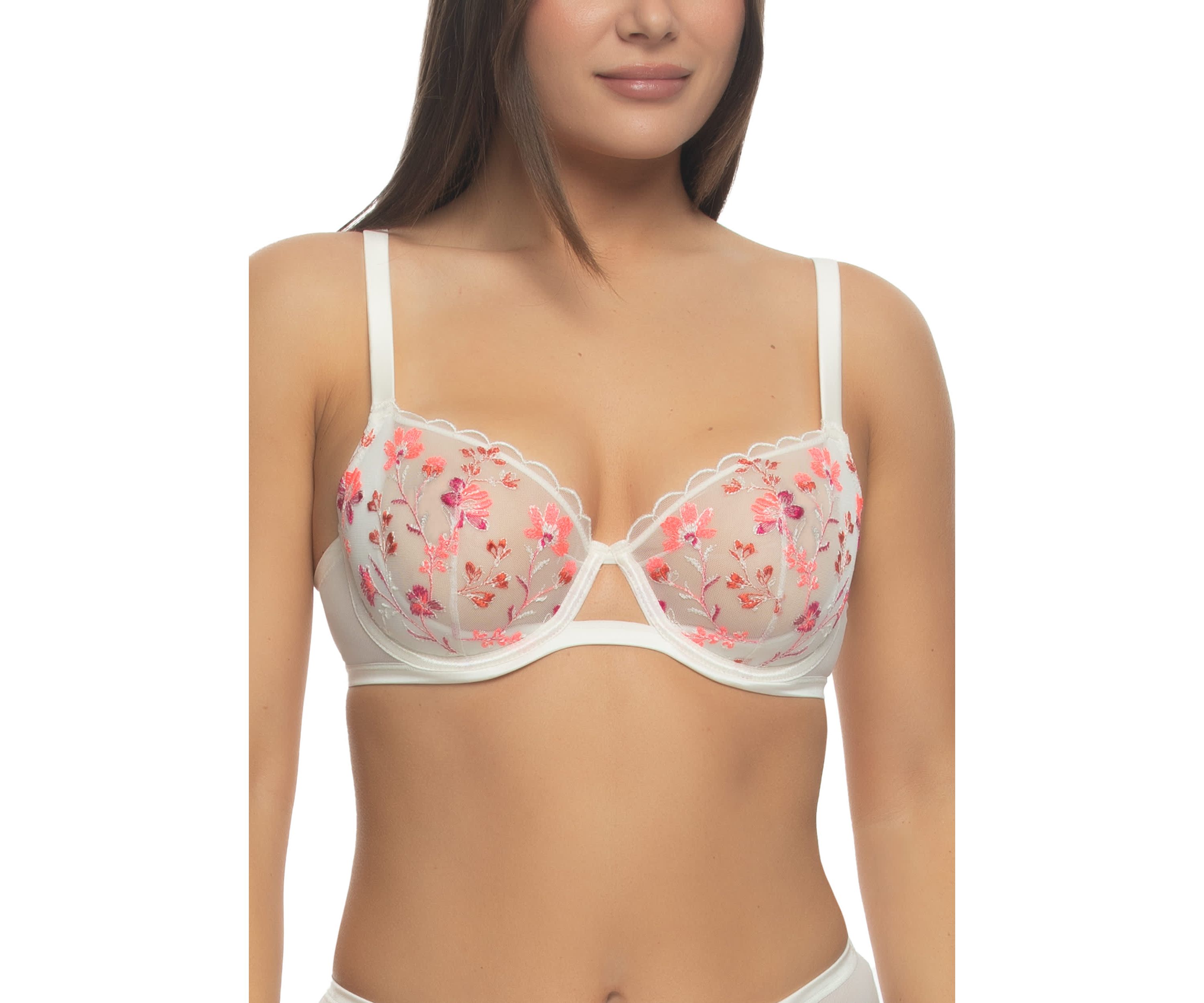 Allure Embroidered Tulle Bra