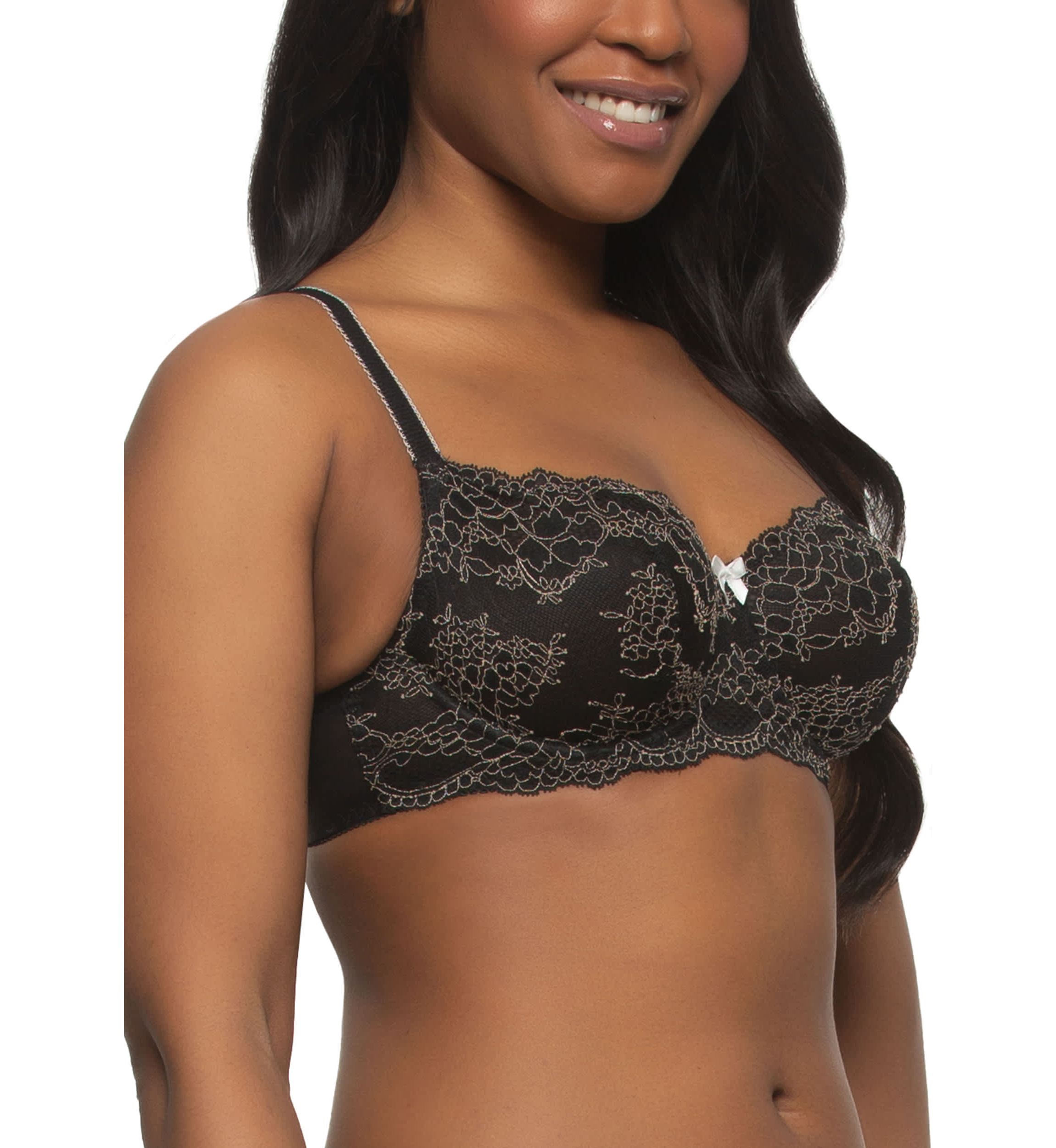 Lola Lace Unlined Demi Balconette