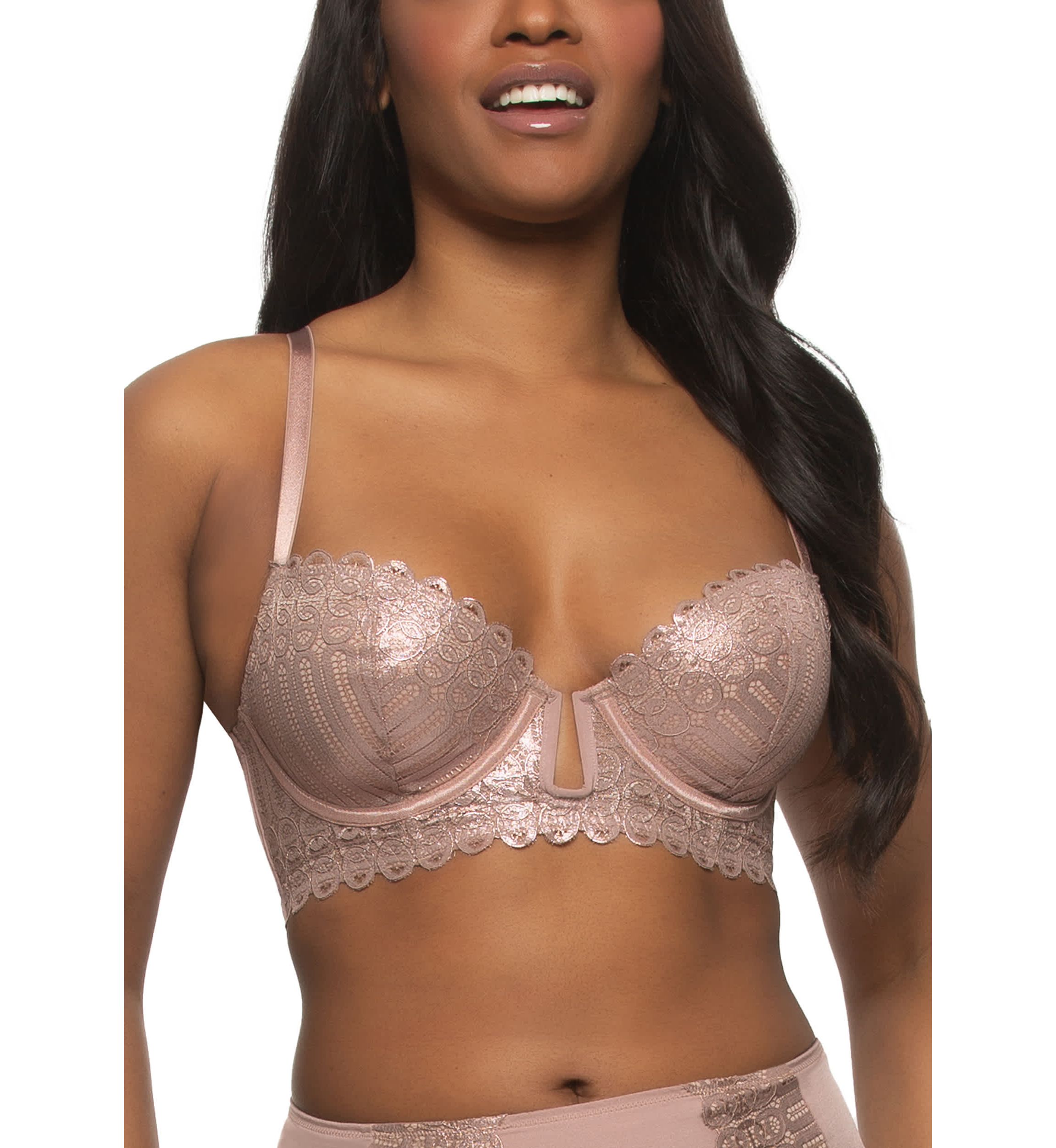 Siren Plunge Longline Bra