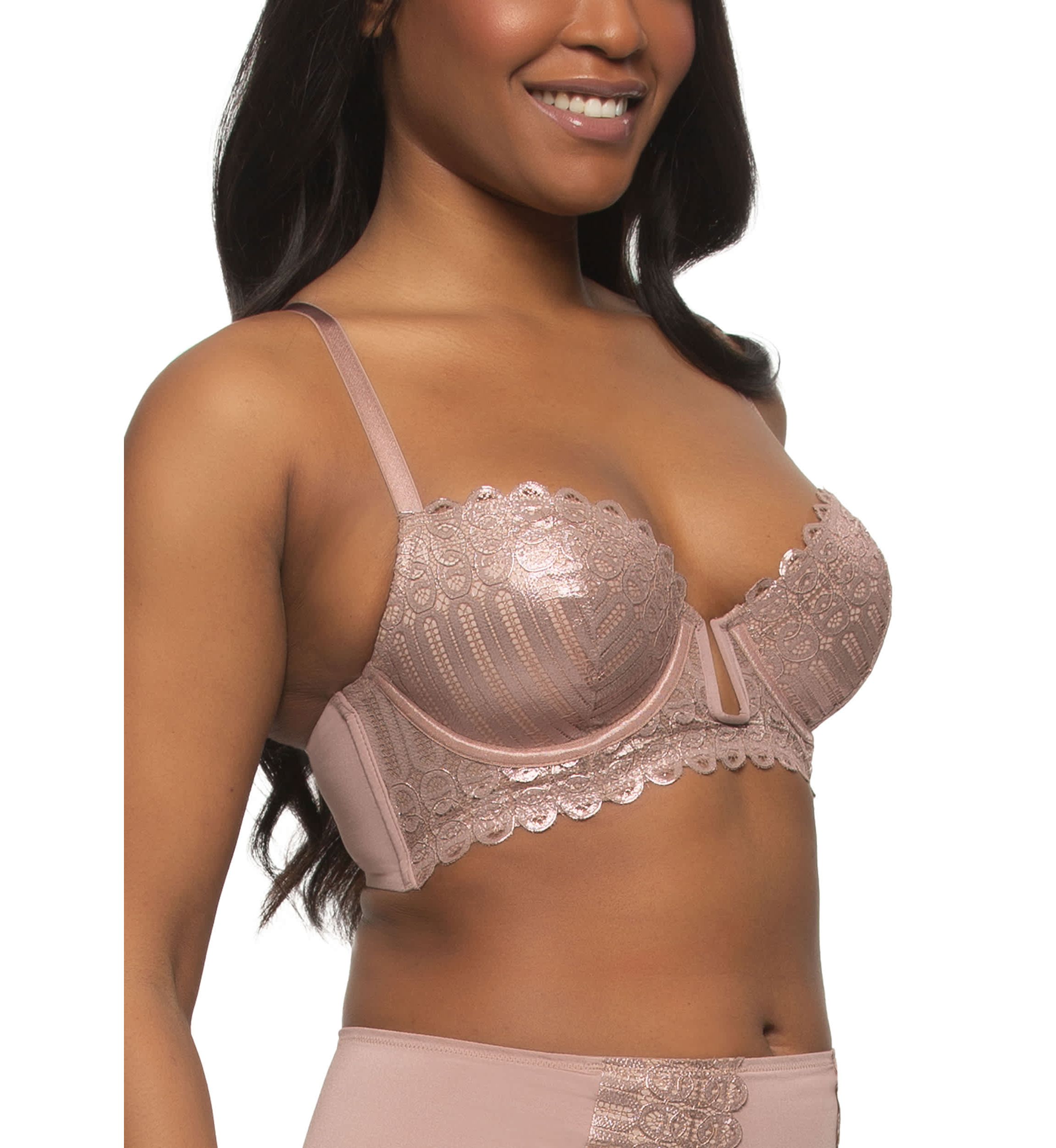 Siren Plunge Longline Bra
