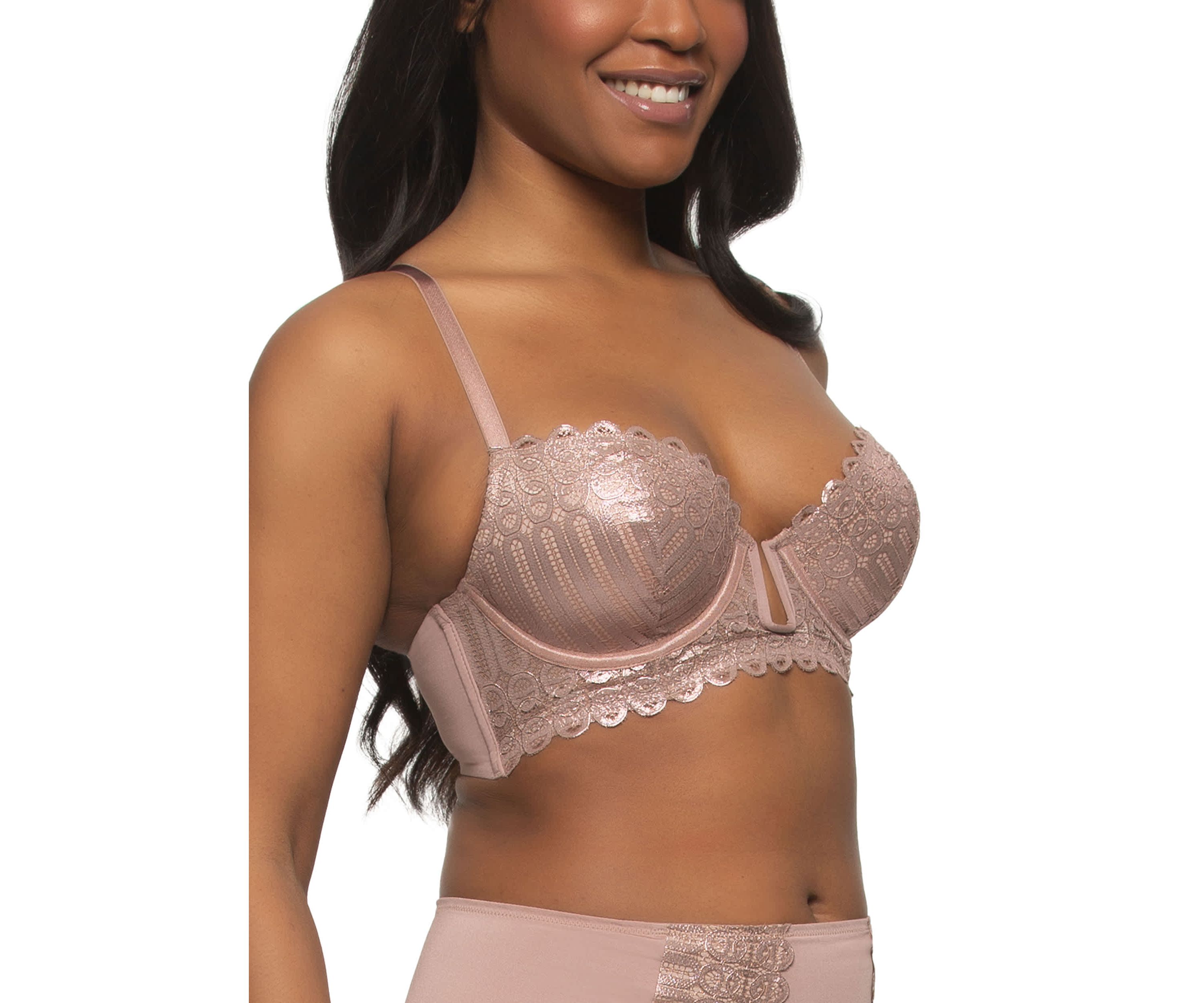 Siren Plunge Longline Bra