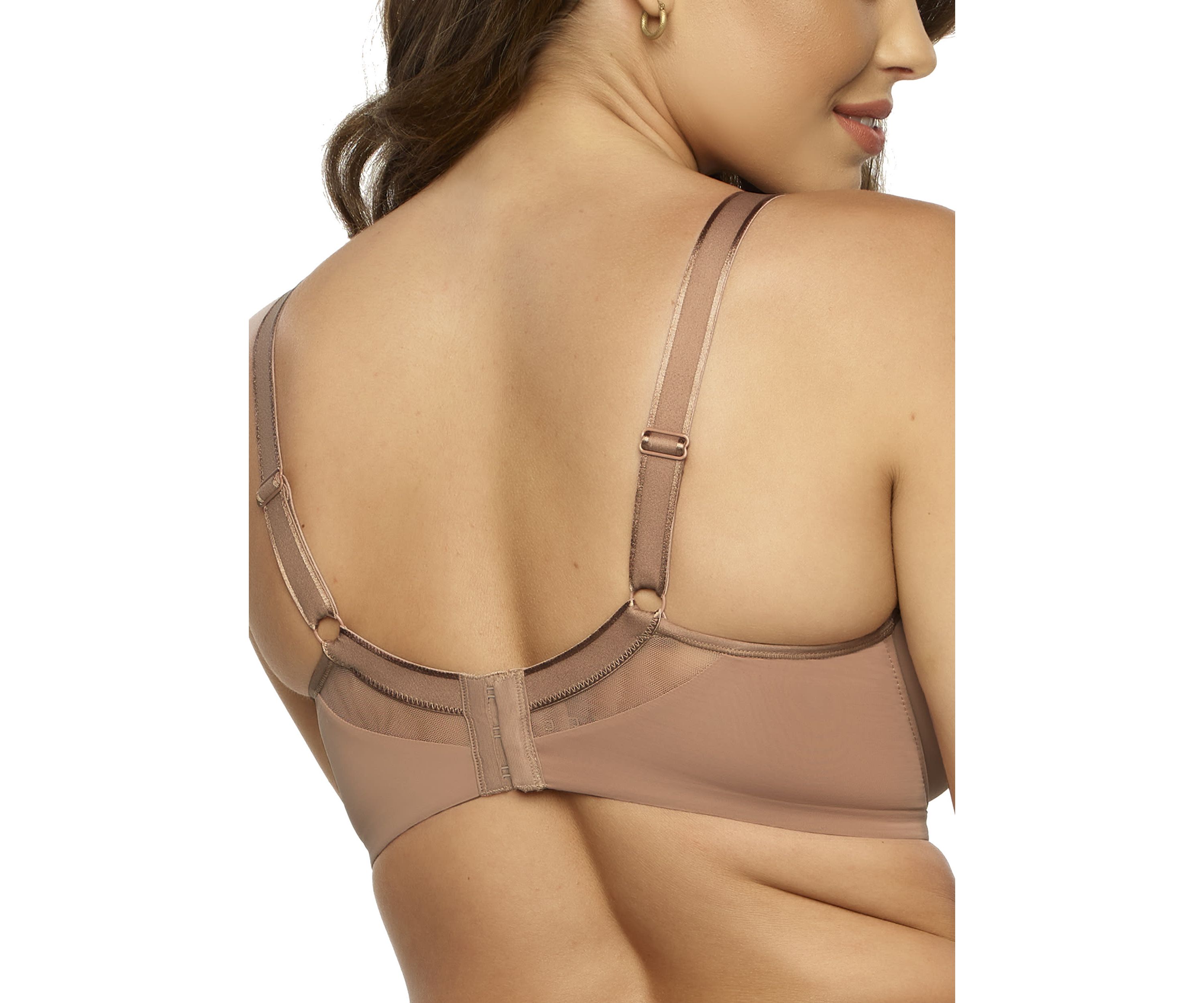 Amaranth Plush T-Shirt Bra with Sheer Details