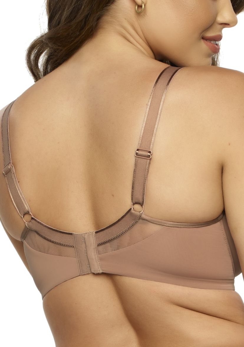 Amaranth Plush T-Shirt Bra with Sheer Details