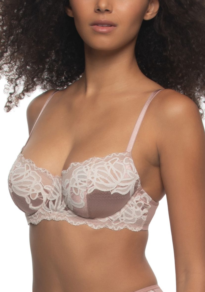 Amelie Vintage Lace Unlined Bra