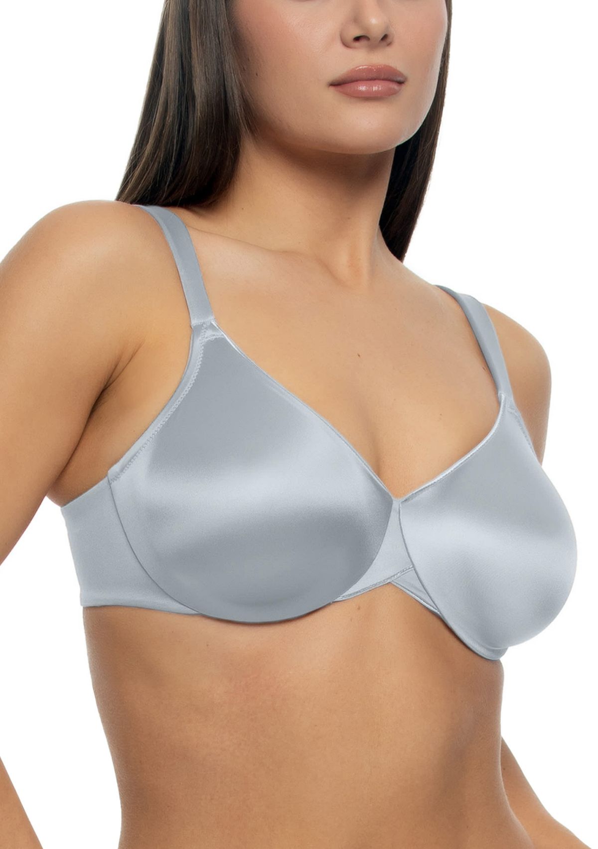 Stellar Satin Unlined Underwire Bra
