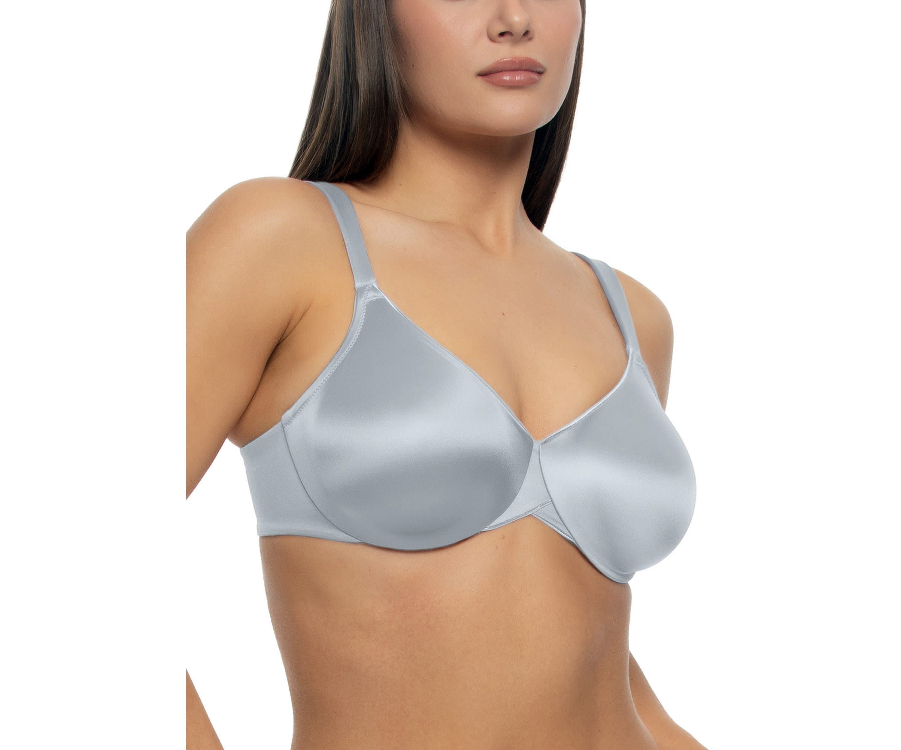 Stellar Satin Unlined Underwire Bra