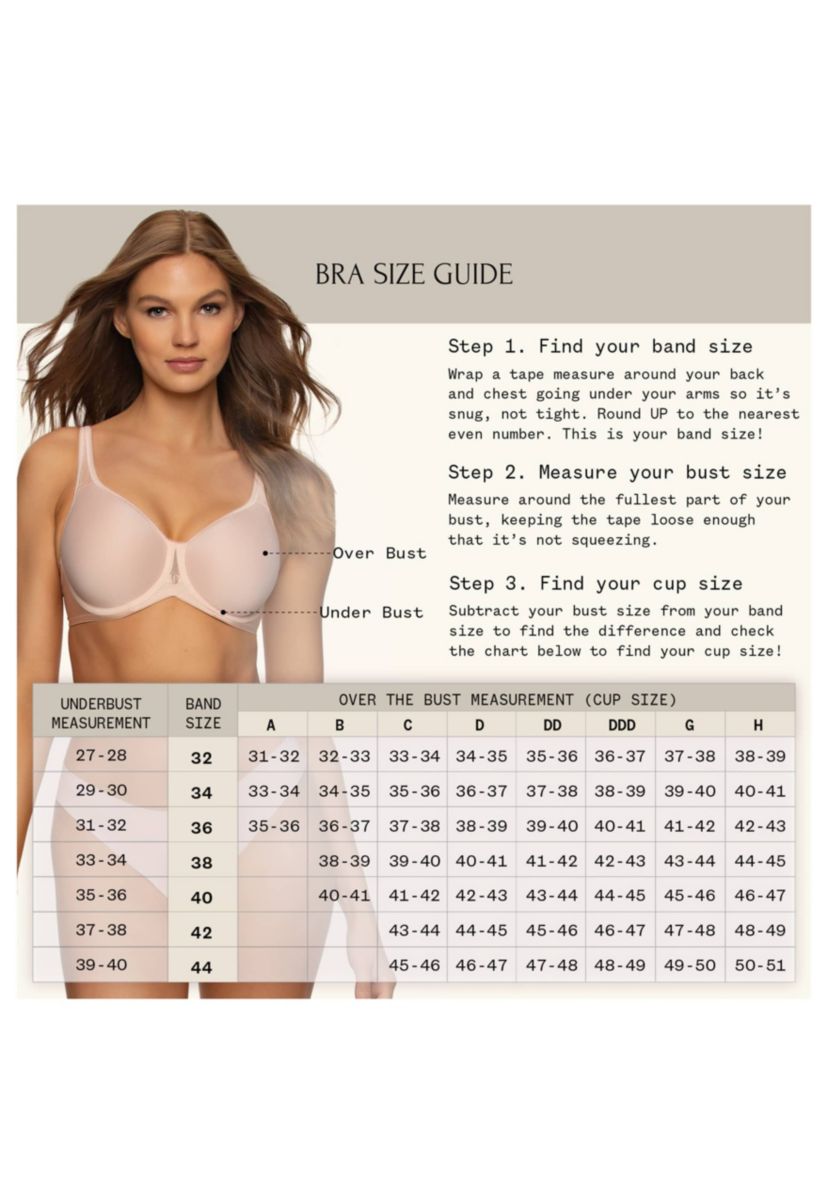 Body Soft Back Smoothing Front Close T-Shirt Bra