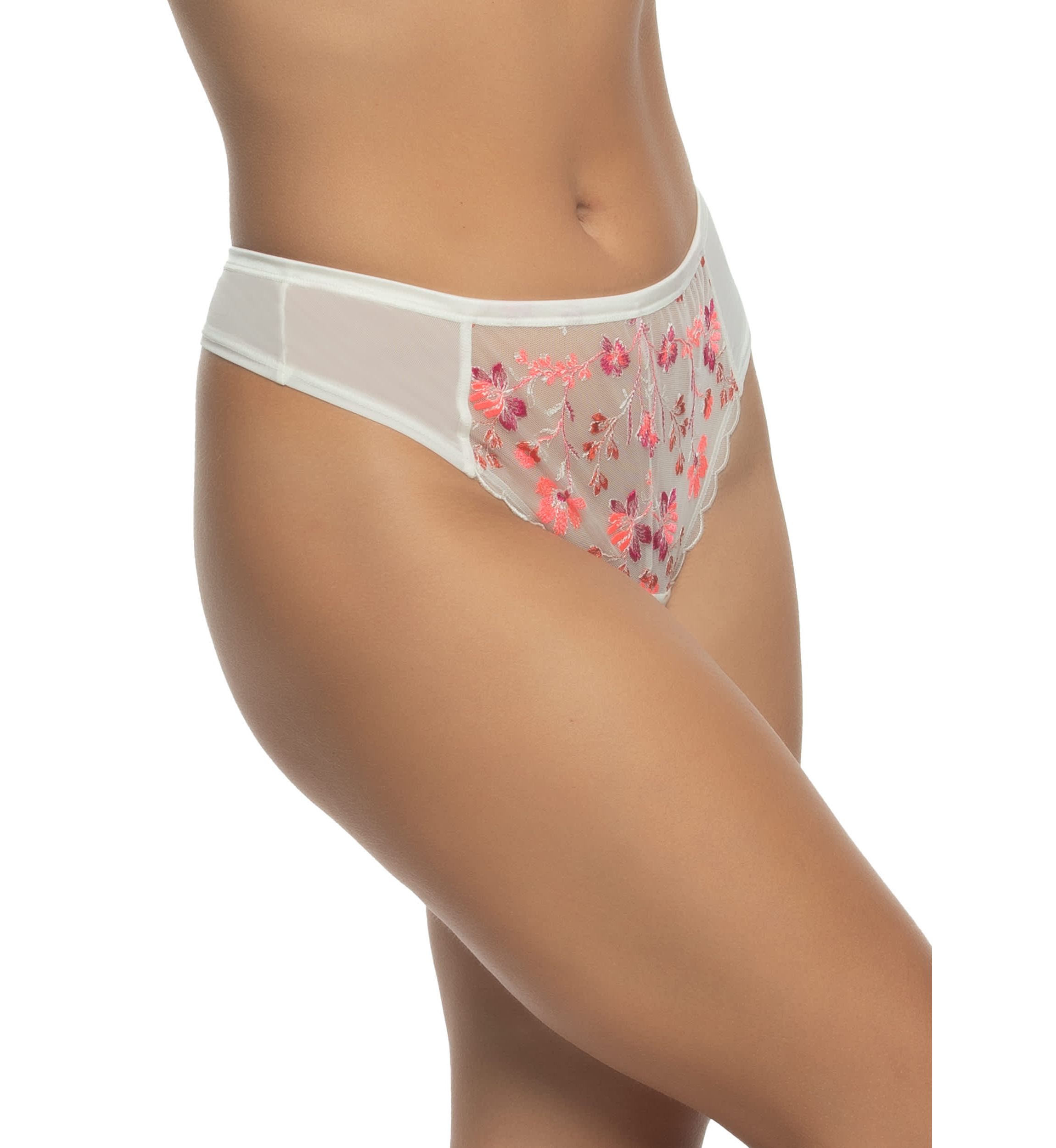 Allure Embroidered Thong