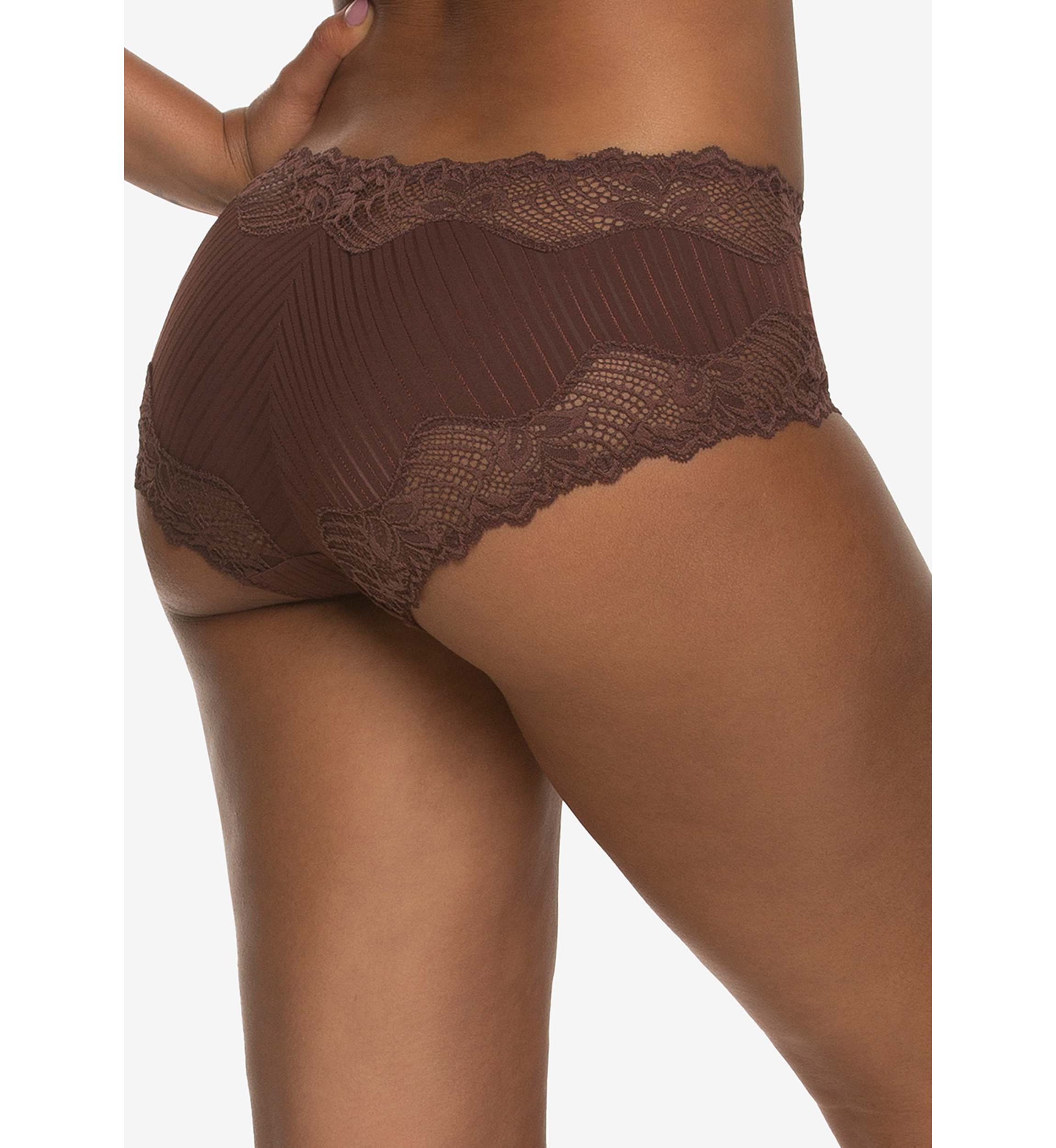 Stripe Delight Lace Hipster Panty
