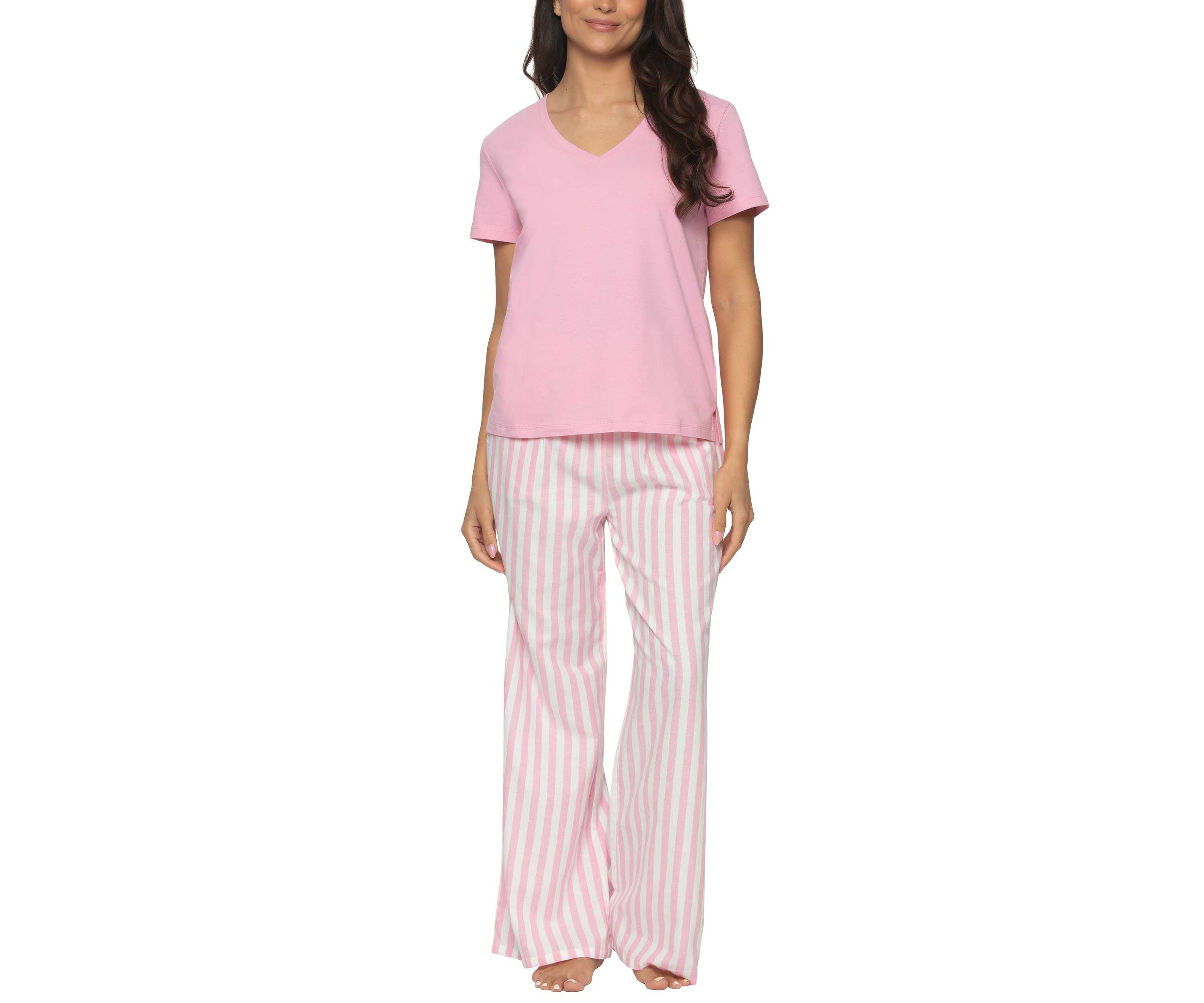 Mirielle V-Neck Pajama Set