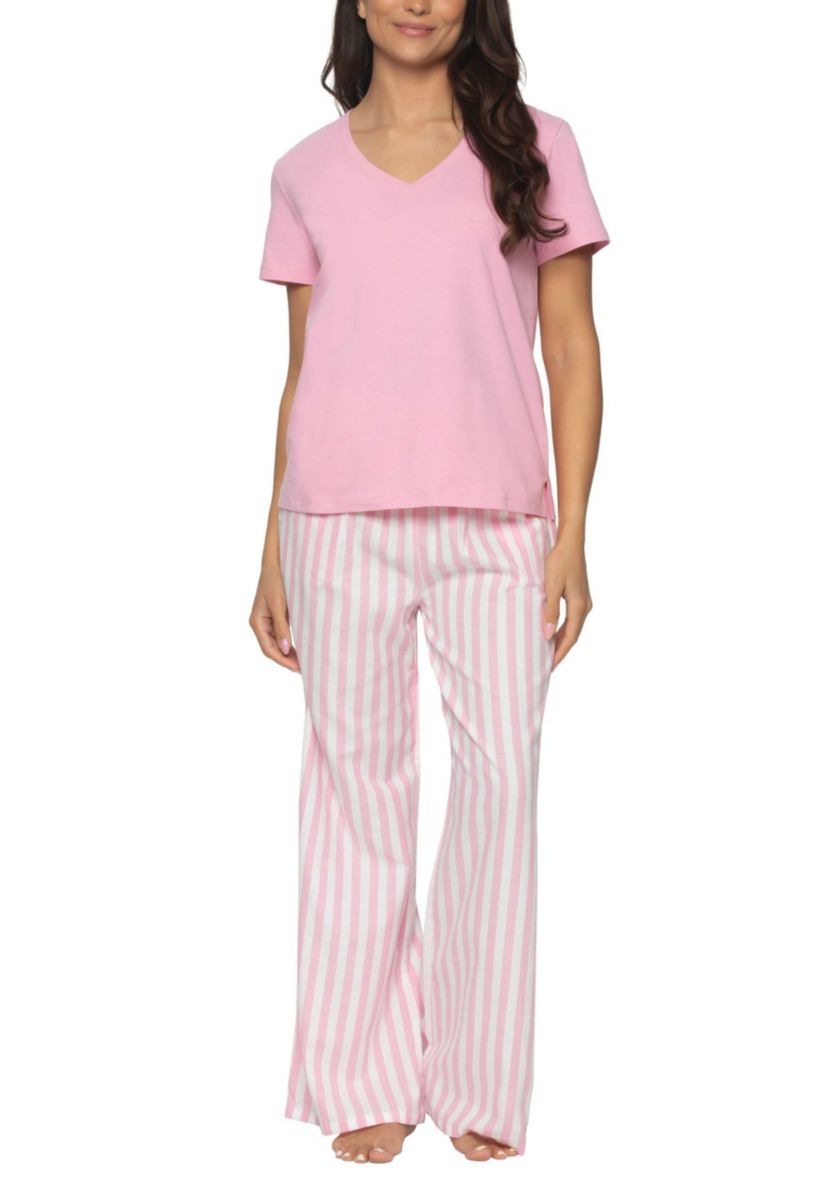 Mirielle V-Neck Pajama Set