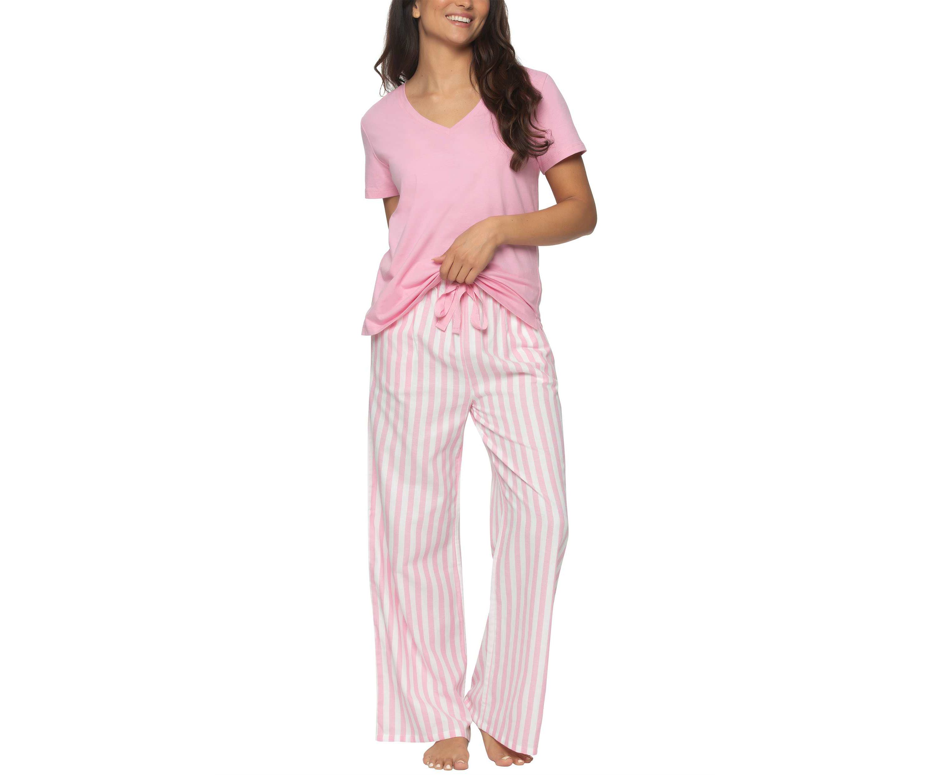 Mirielle V-Neck Pajama Set