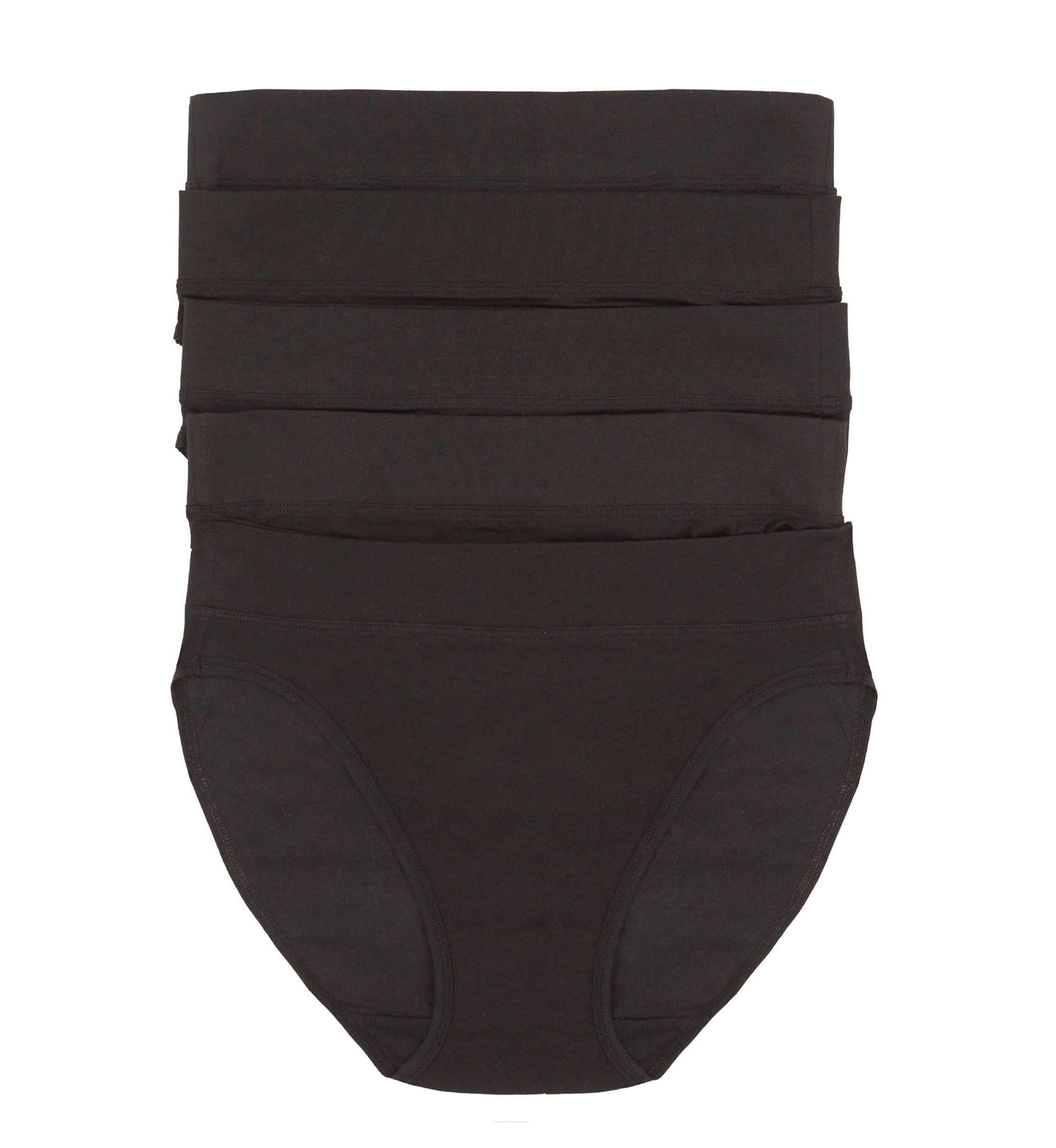 Pima Cotton Hi-Cut Underwear 5-Pack
