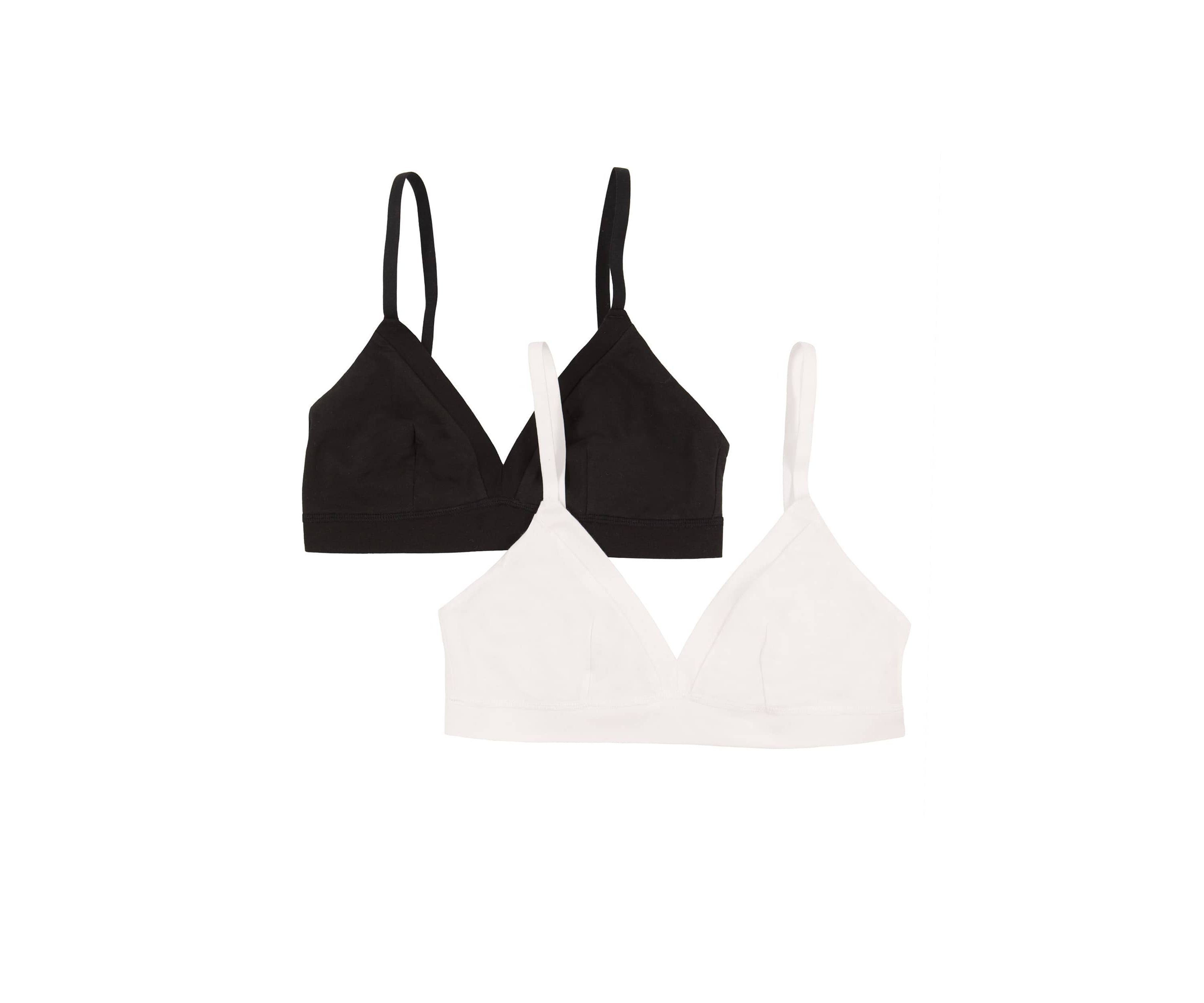 Pima Cotton Bralette 2-Pack