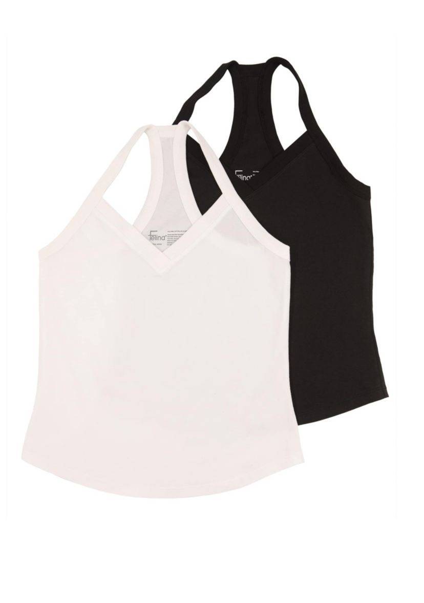 Pima Cotton Racerback Tank 2-Pack