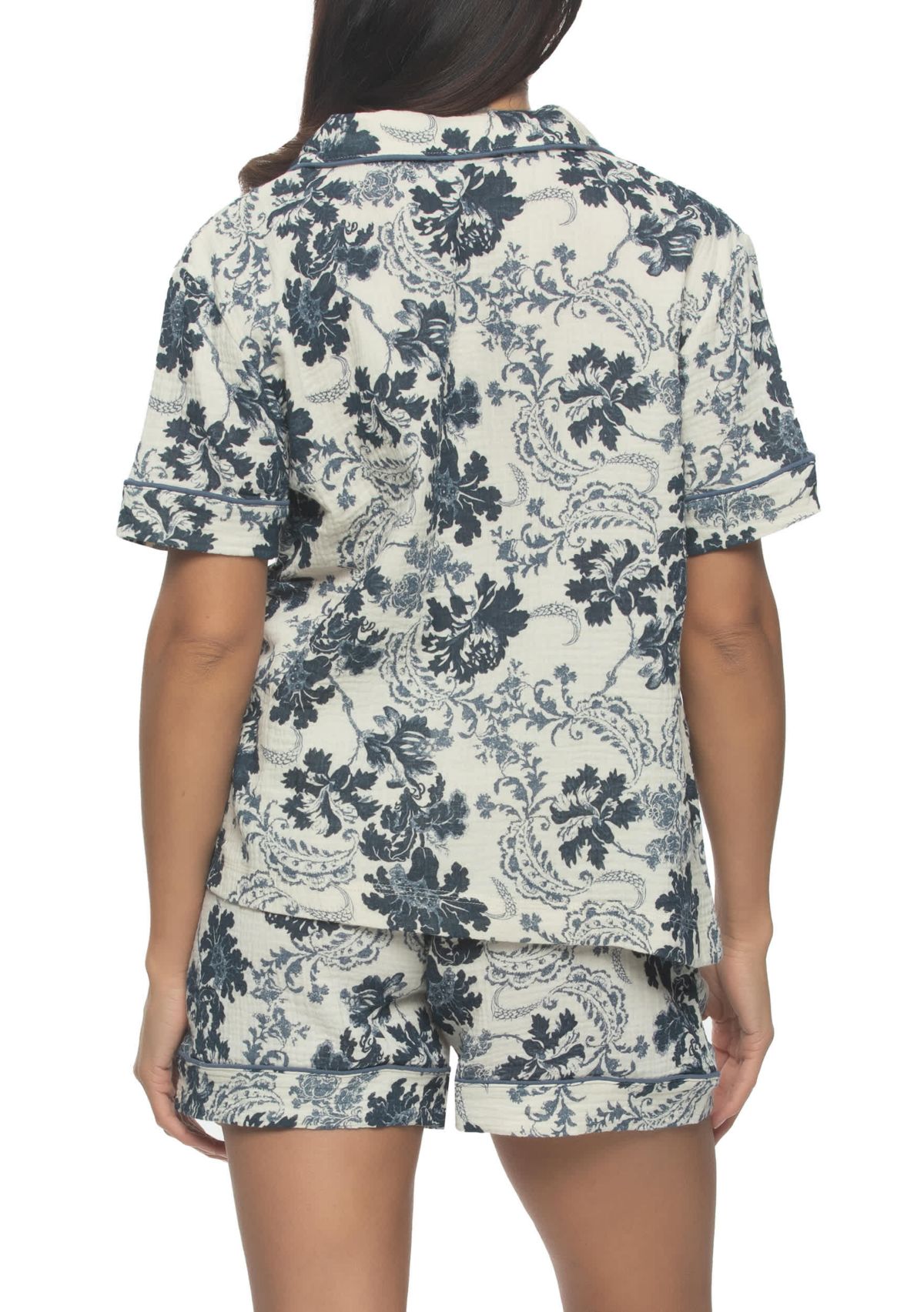 Calista Pajama Shorts Set
