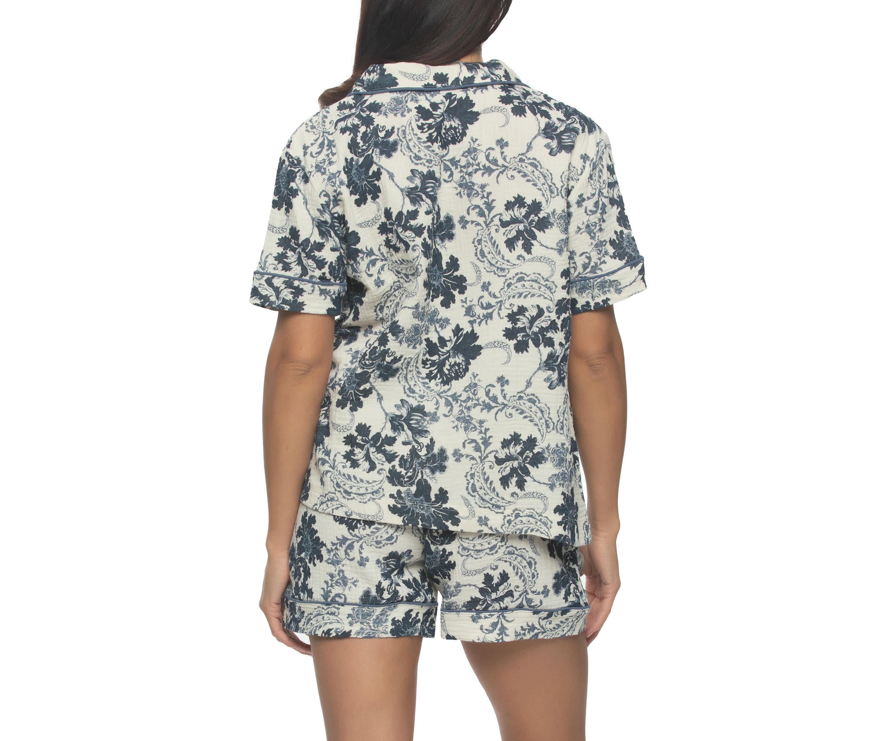 Calista Pajama Shorts Set
