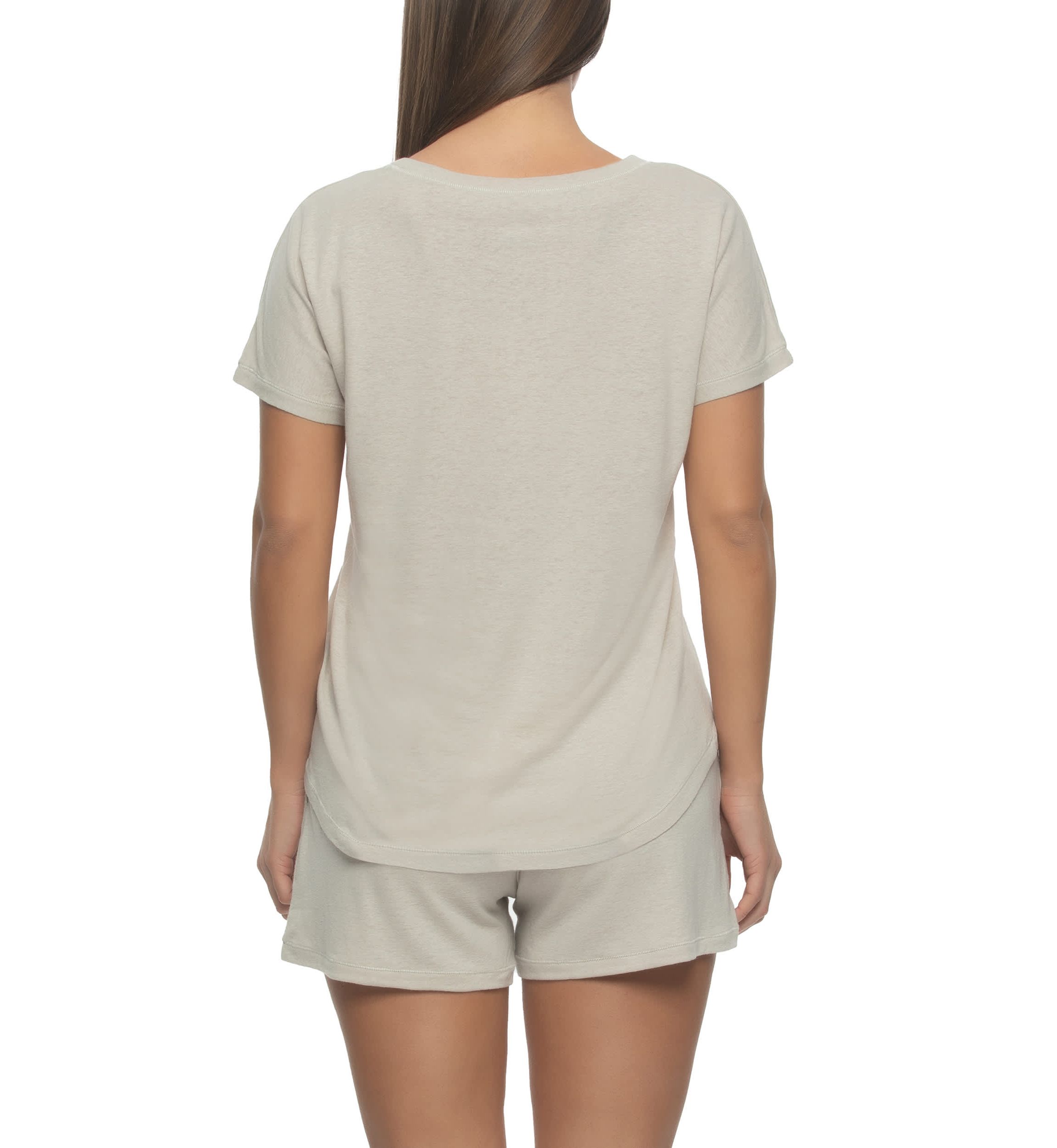 Lauren Linen Blend Short Pajama Set