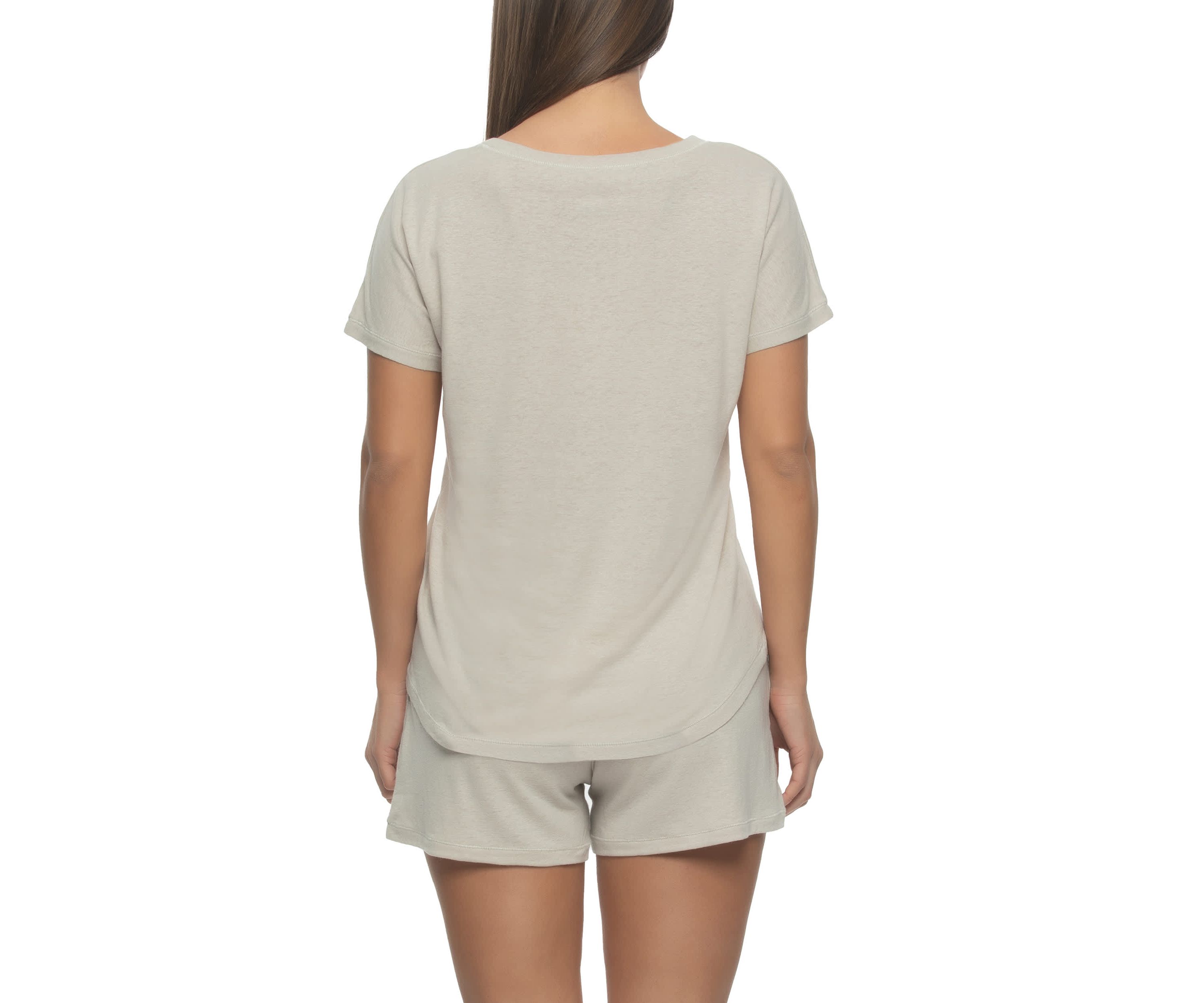 Lauren Linen Blend Short Pajama Set