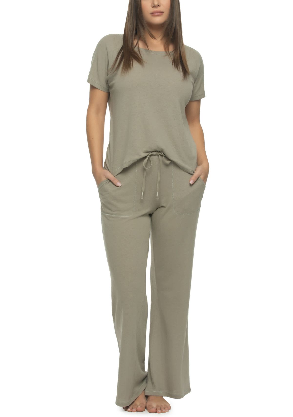 Lauren Linen Blend Short Pajama Set