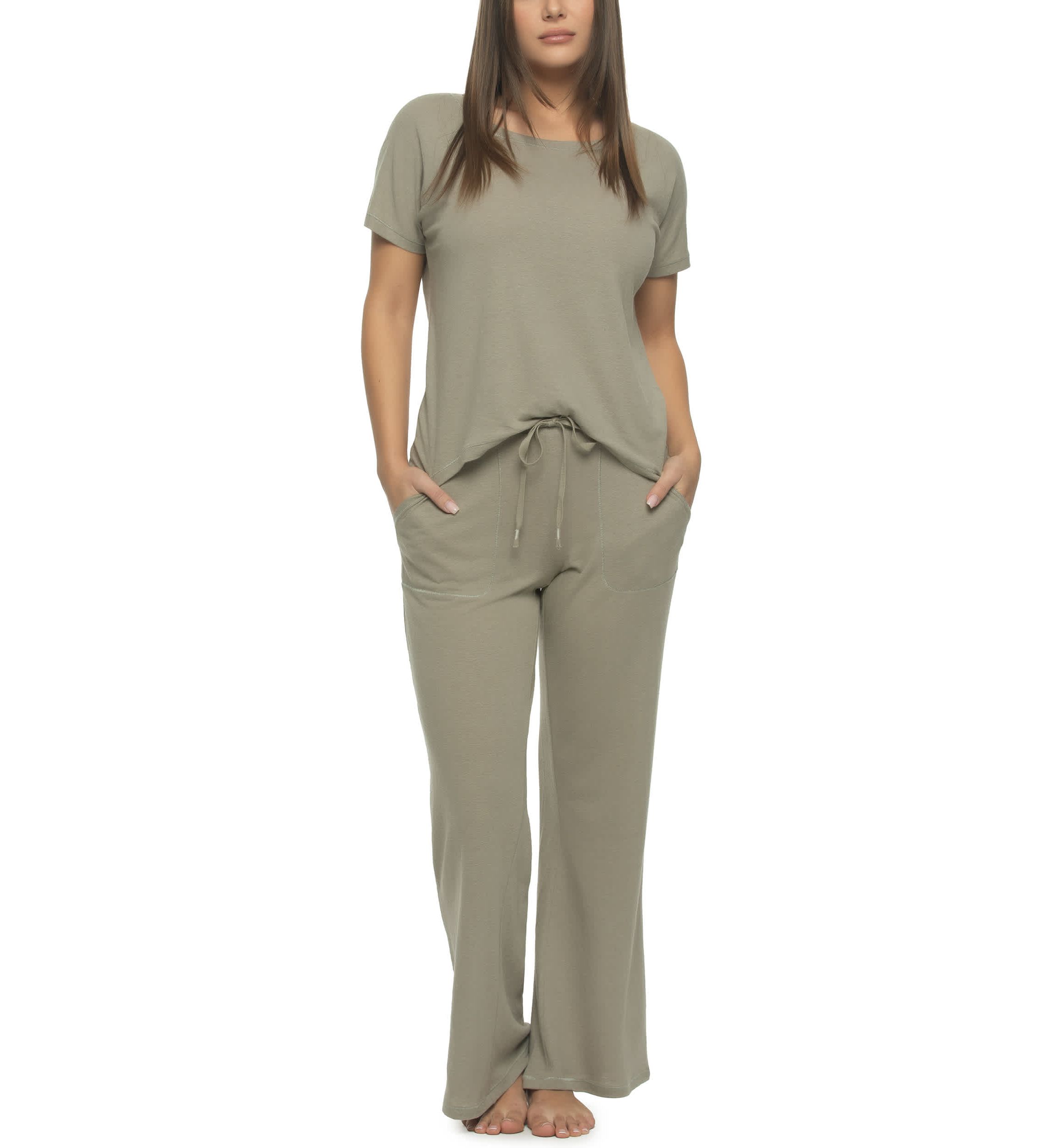 Lauren Linen Blend Short Pajama Set