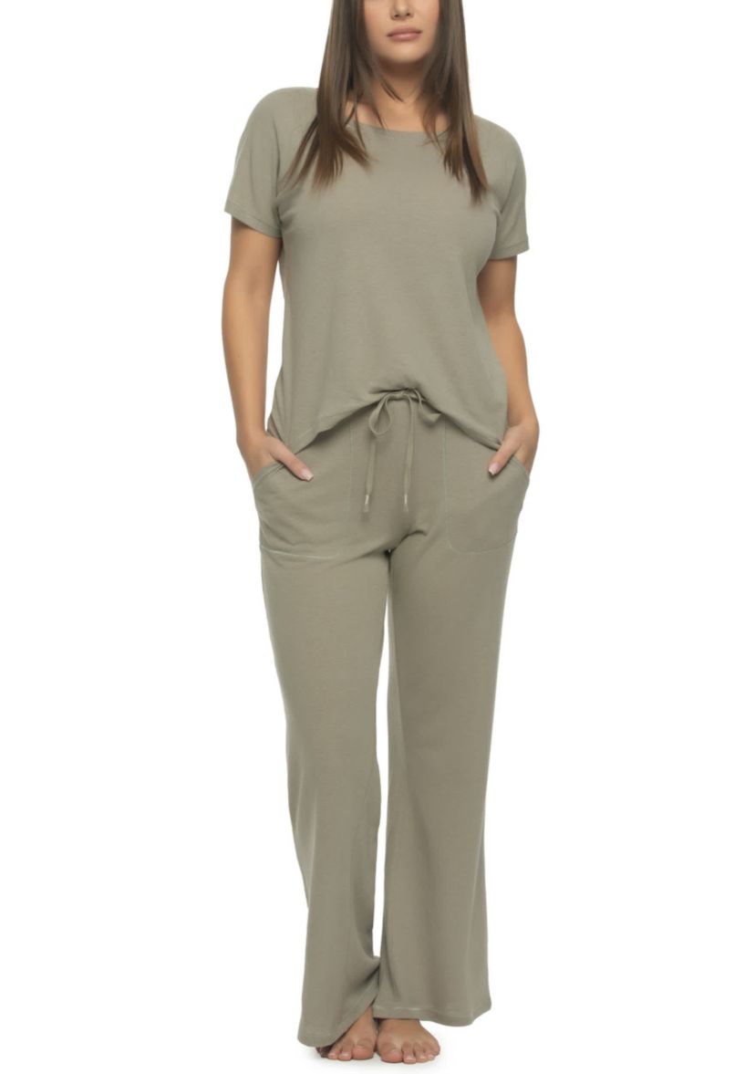 Lauren Linen Blend Short Pajama Set
