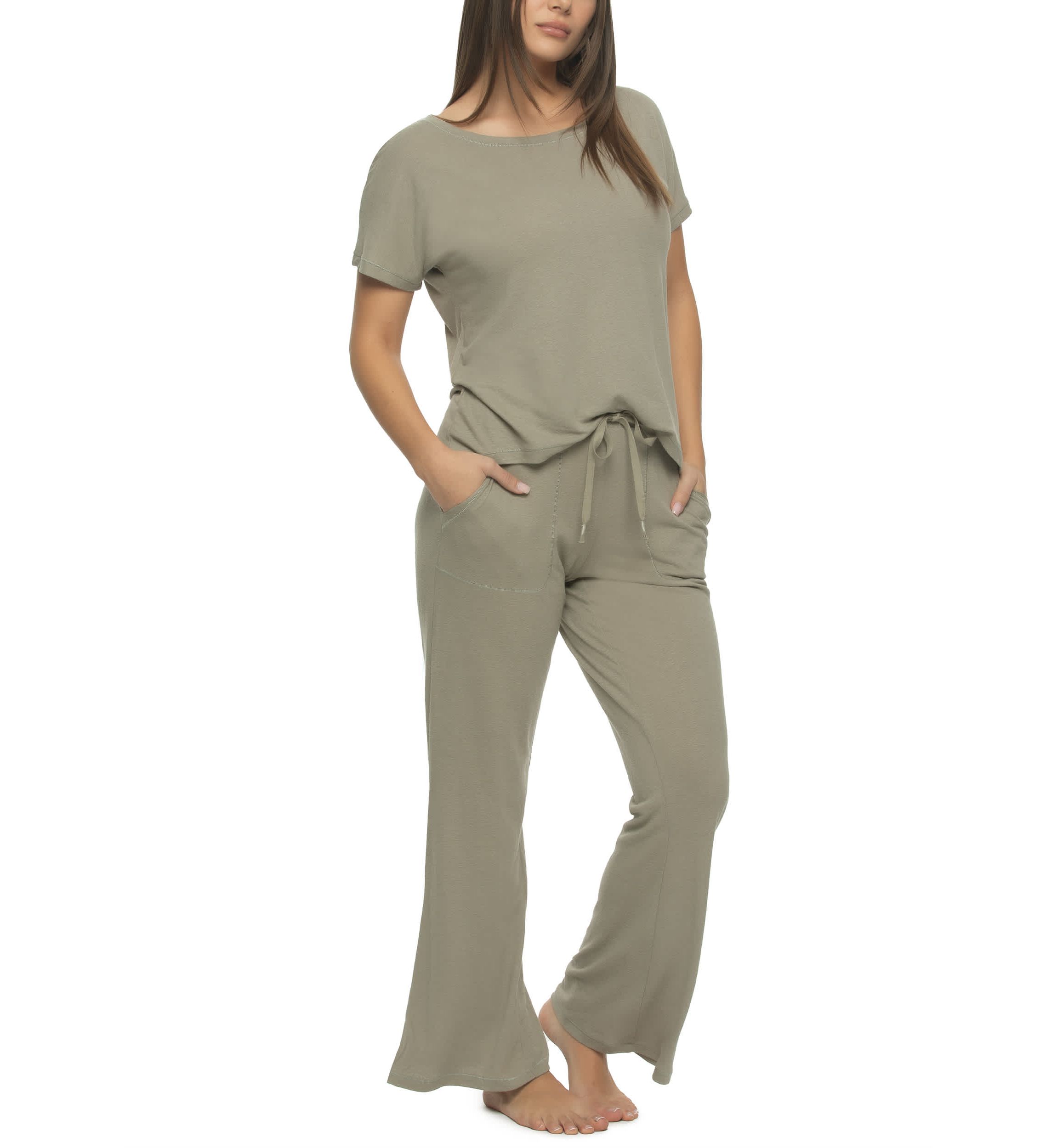 Lauren Linen Blend Short Pajama Set