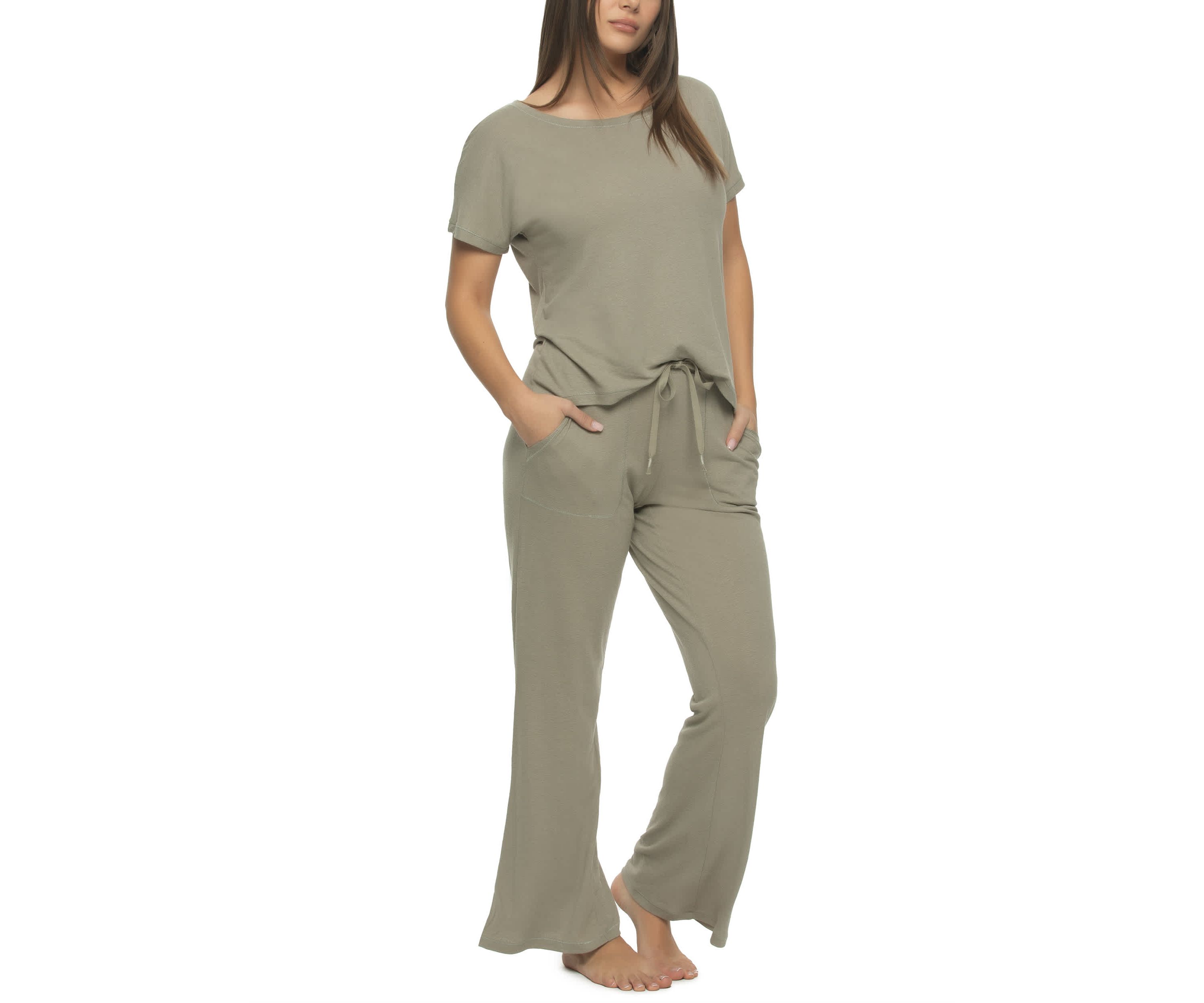 Lauren Linen Blend Short Pajama Set