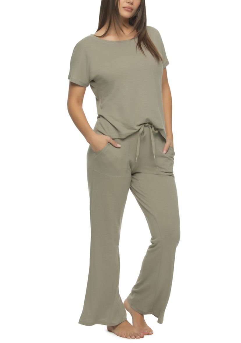 Lauren Linen Blend Short Pajama Set
