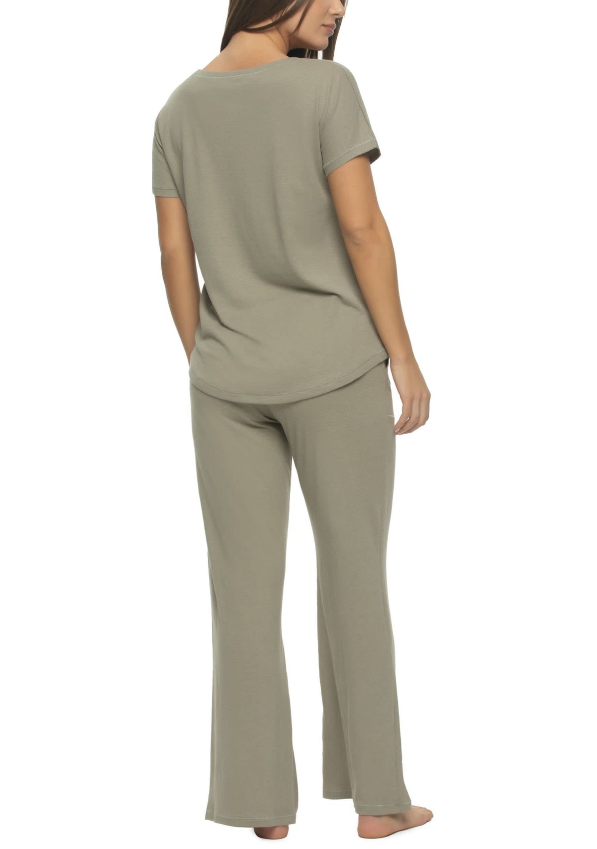 Lauren Linen Blend Short Pajama Set