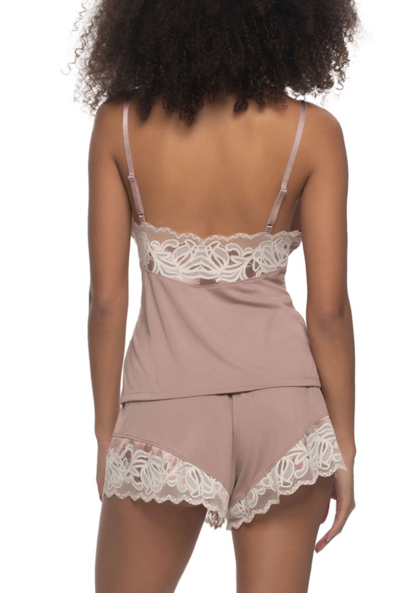 Amelie Vintage Lace Trimmed Cami w Shorts set
